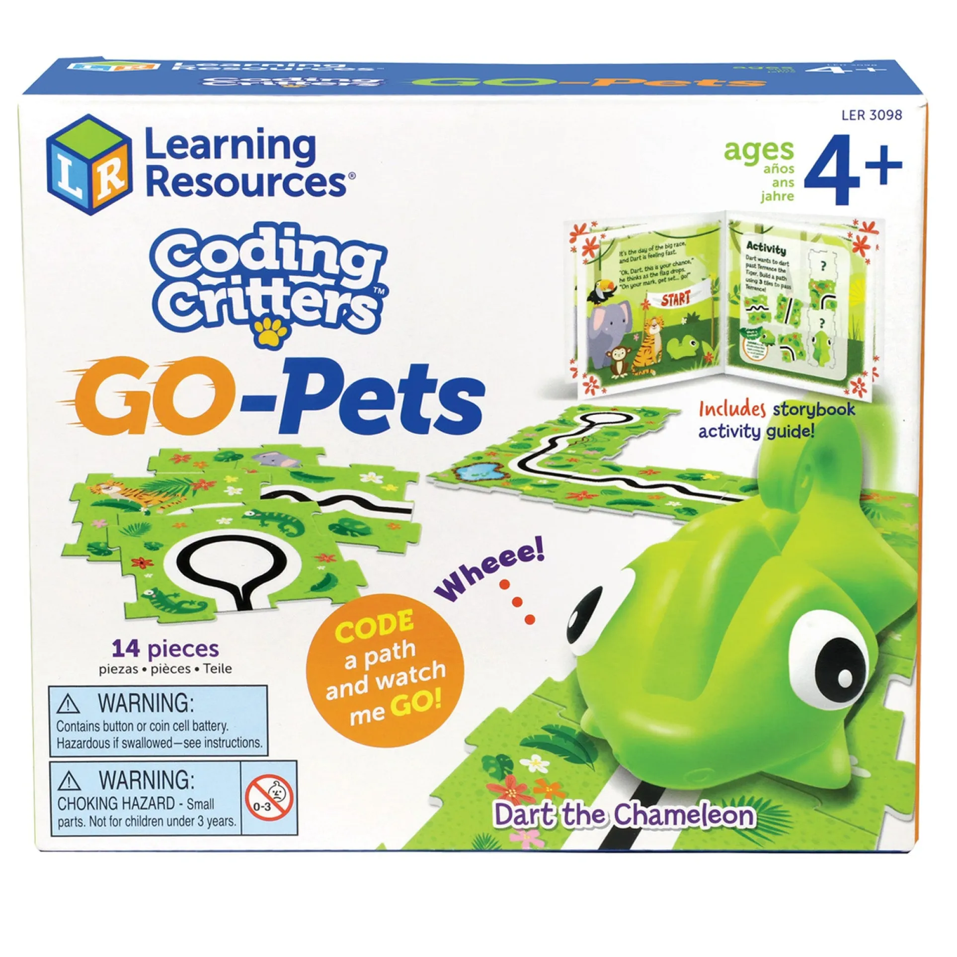 Learning Resources Coding Critters Go-Pets - Dart the Chameleon