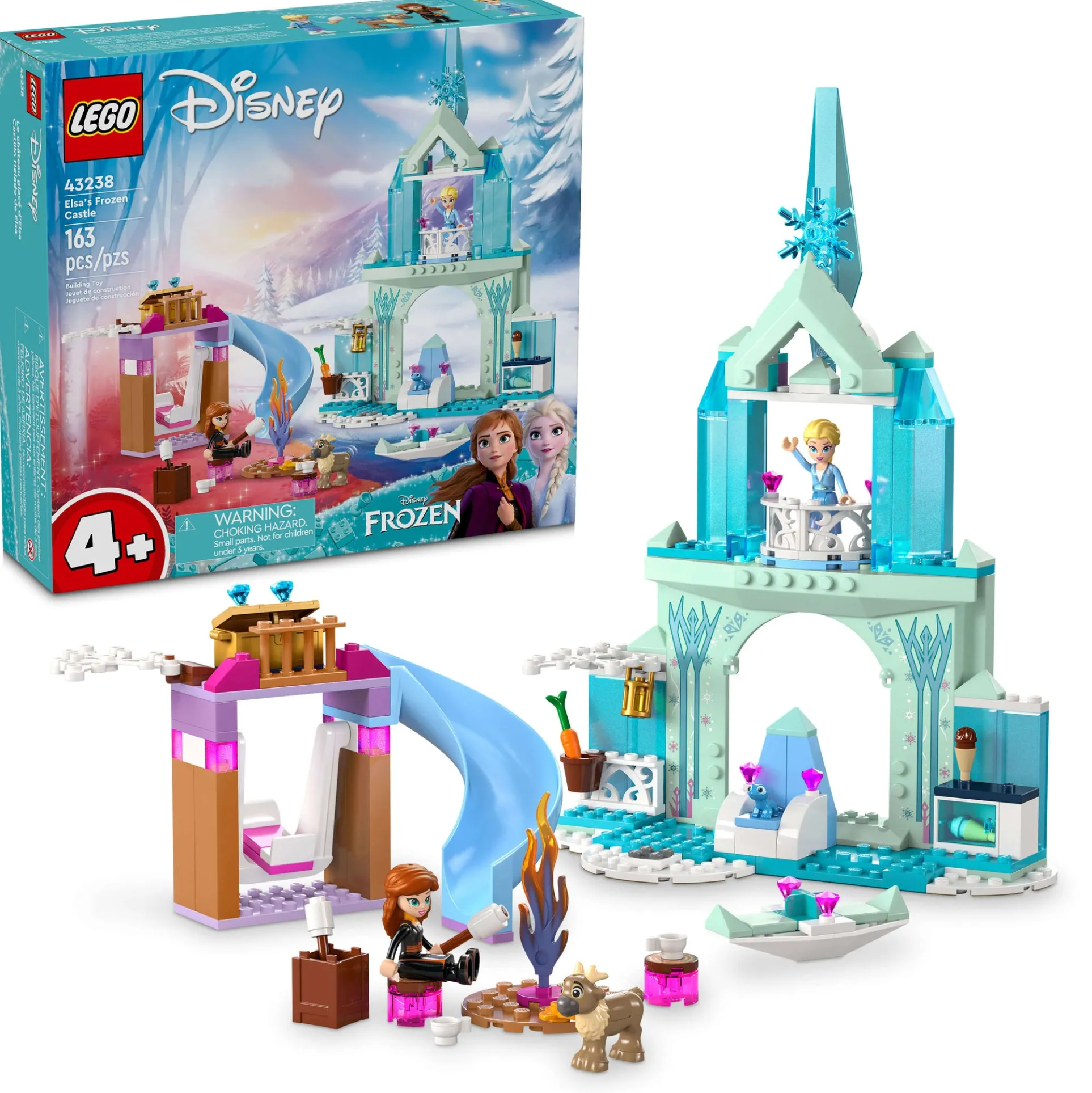 LEGO | Disney Frozen Elsa’s Magical Ice Castle 43238 Building Set
