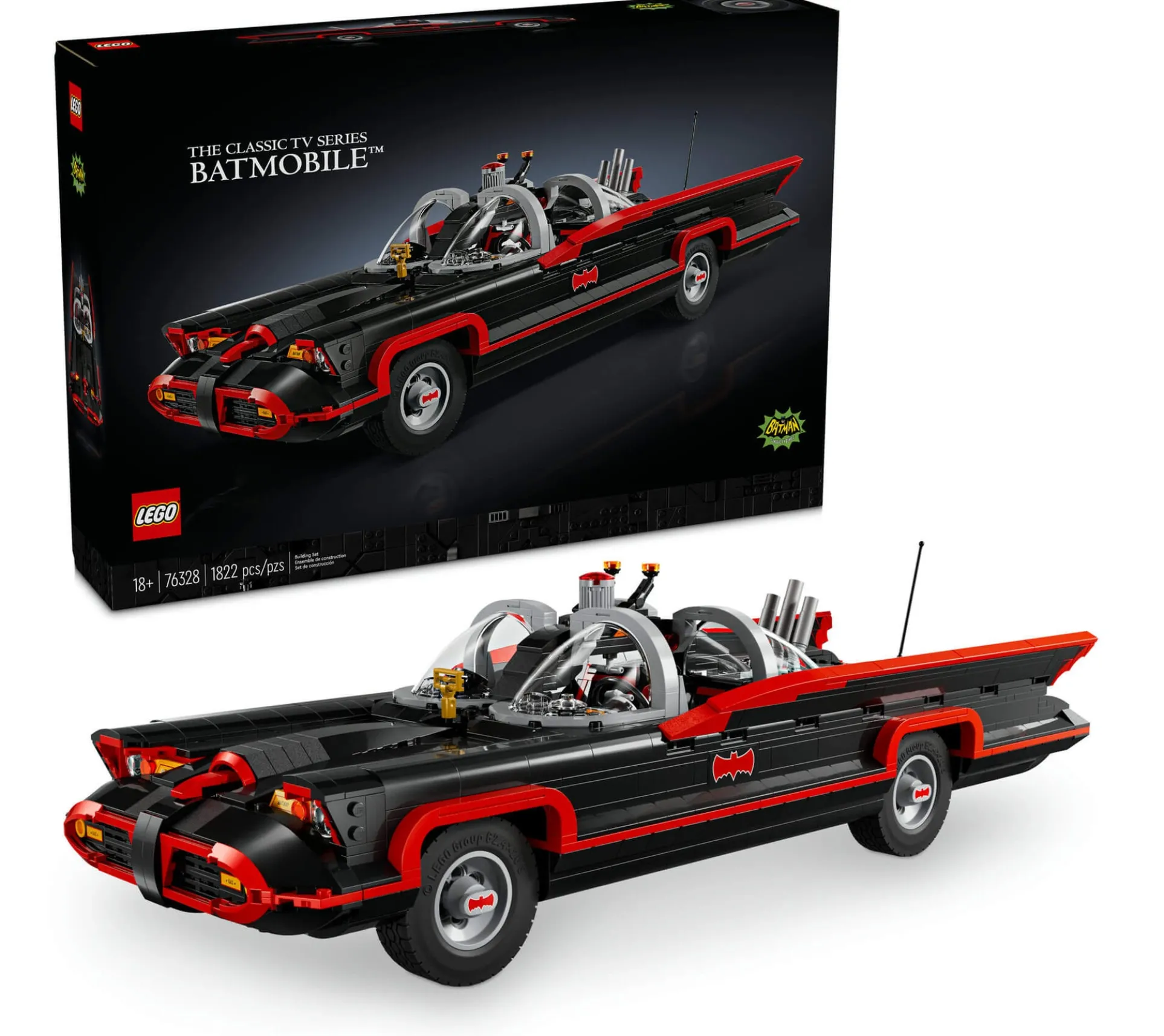 LEGO DC Batman: Classic TV Series Batmobile Collector's Set 76328
