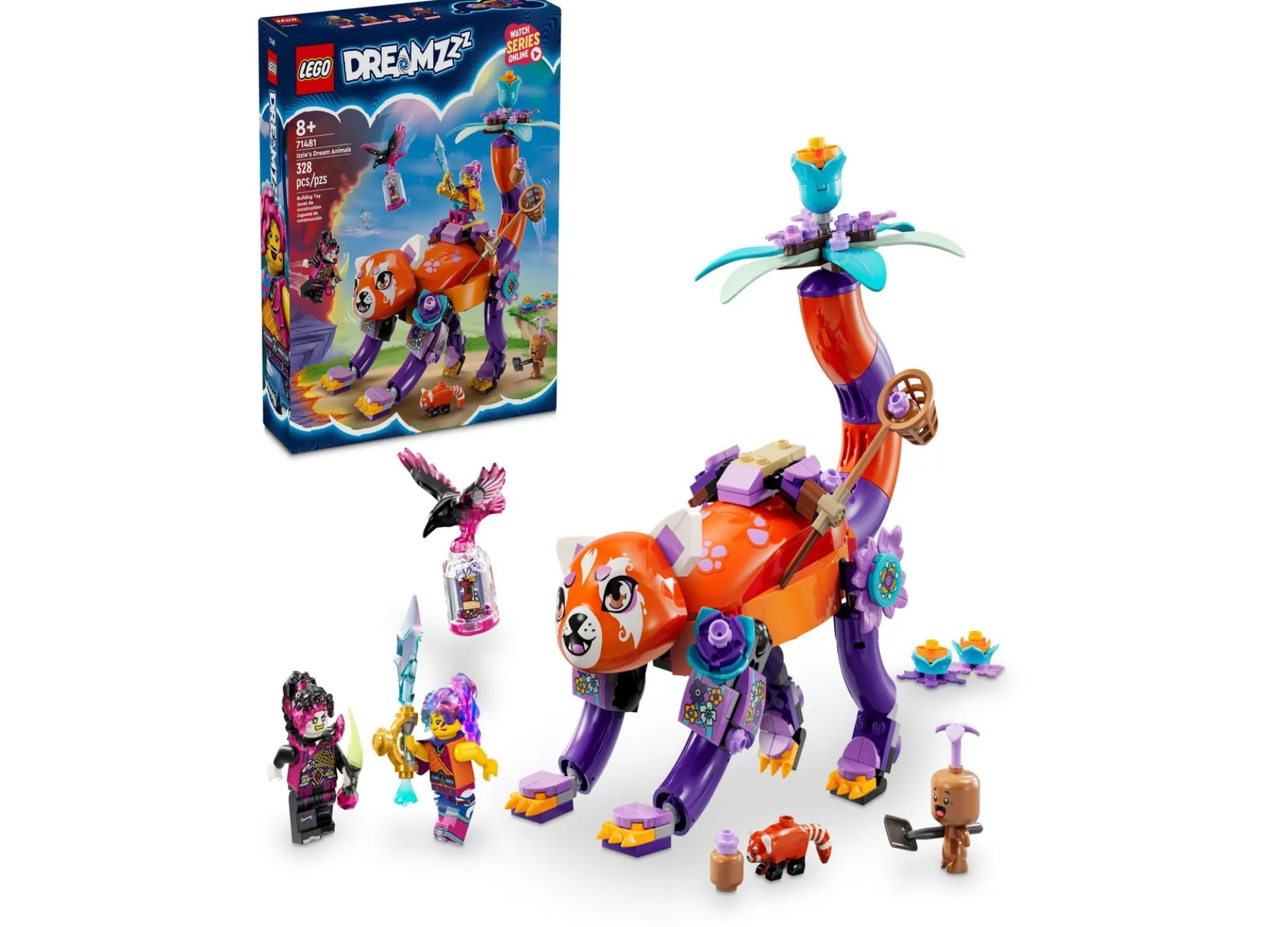 LEGO® Dreamzzz Izzie’s Dream Animals 328-Piece Building Set 71481