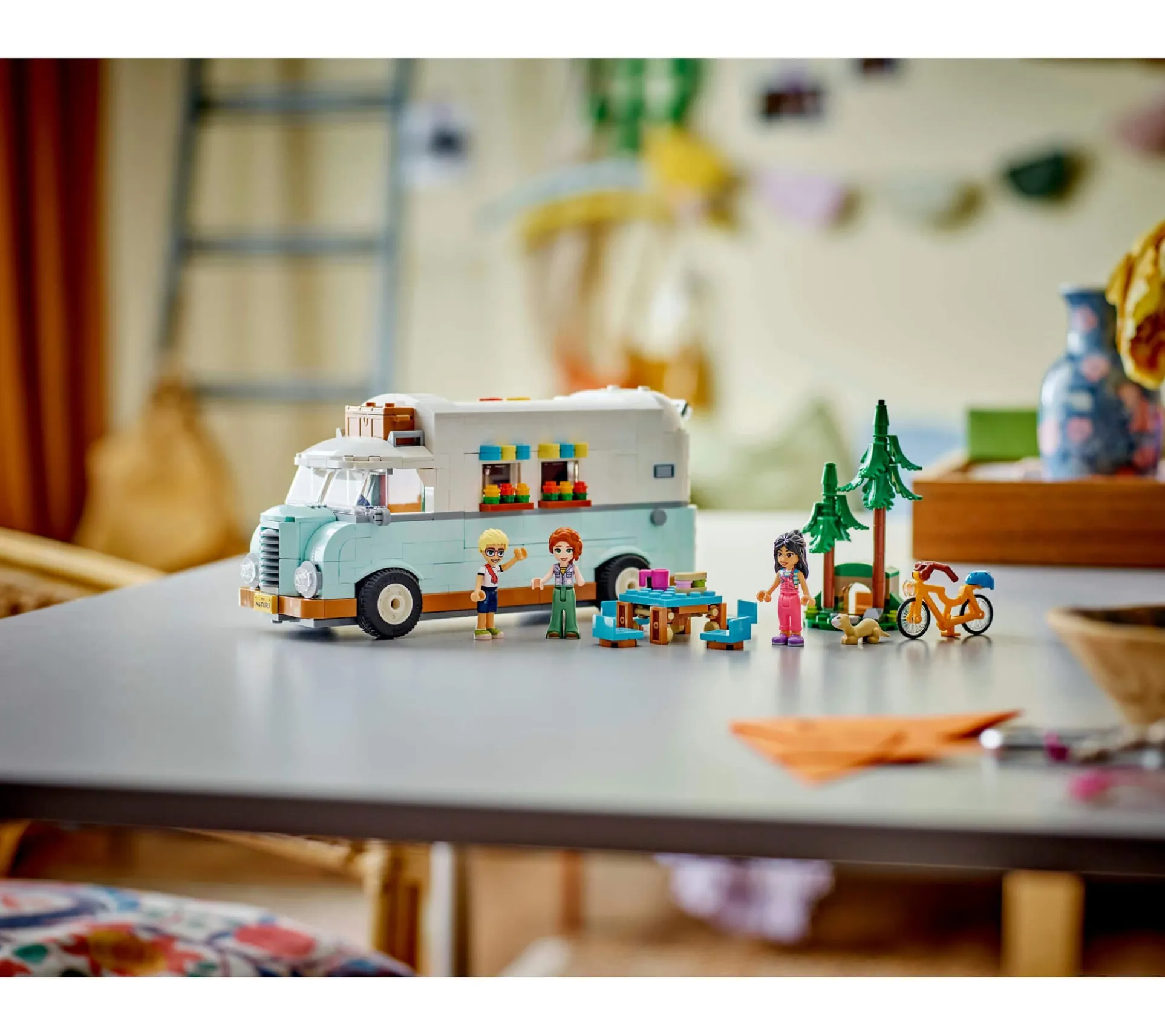 LEGO Friends 778-Piece Friendship Camper Van Building Set - Adventure Role-Play 42663