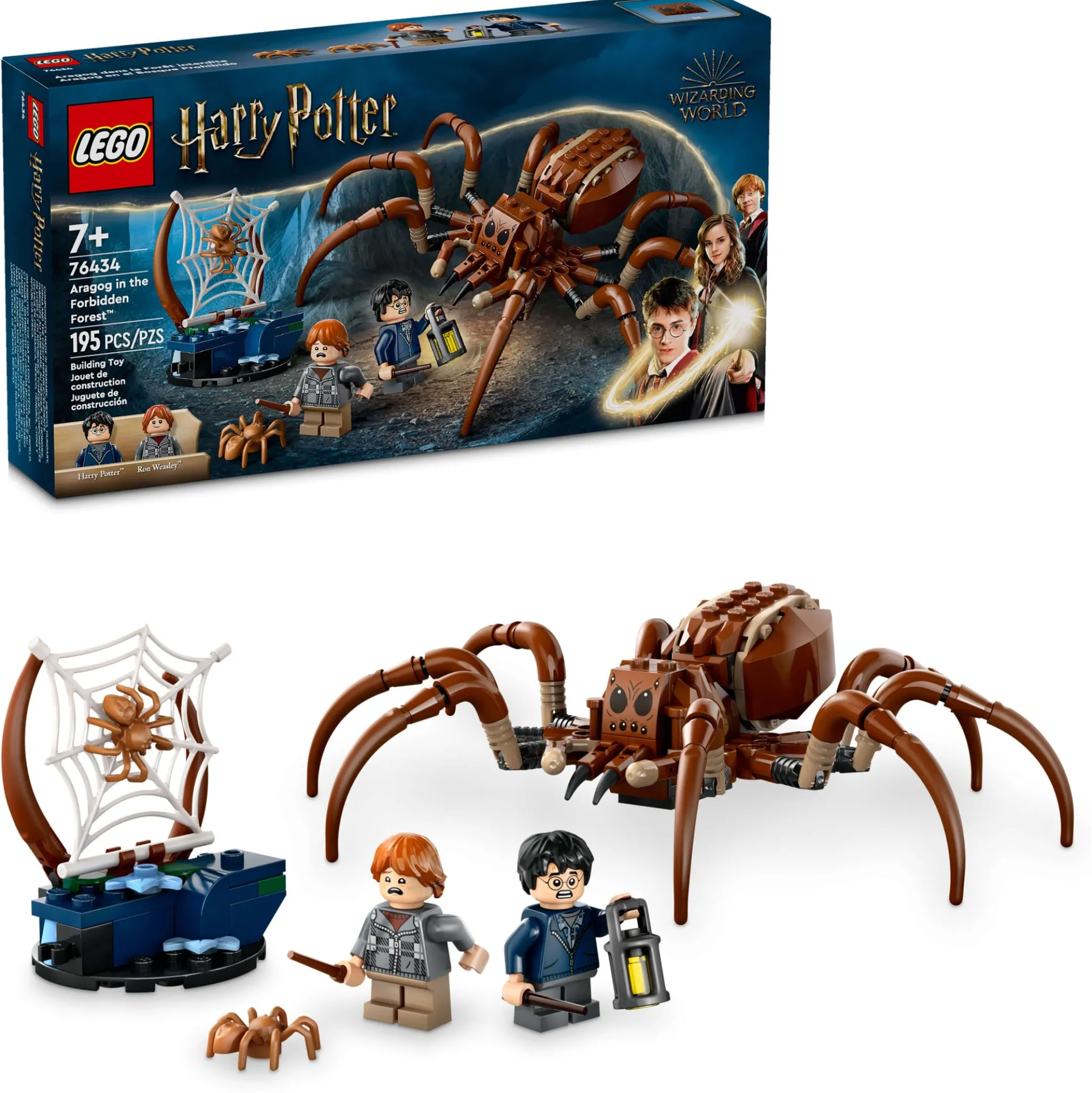 LEGO Harry Potter Aragog's Lair in the Forbidden Forest 76434 Building Set