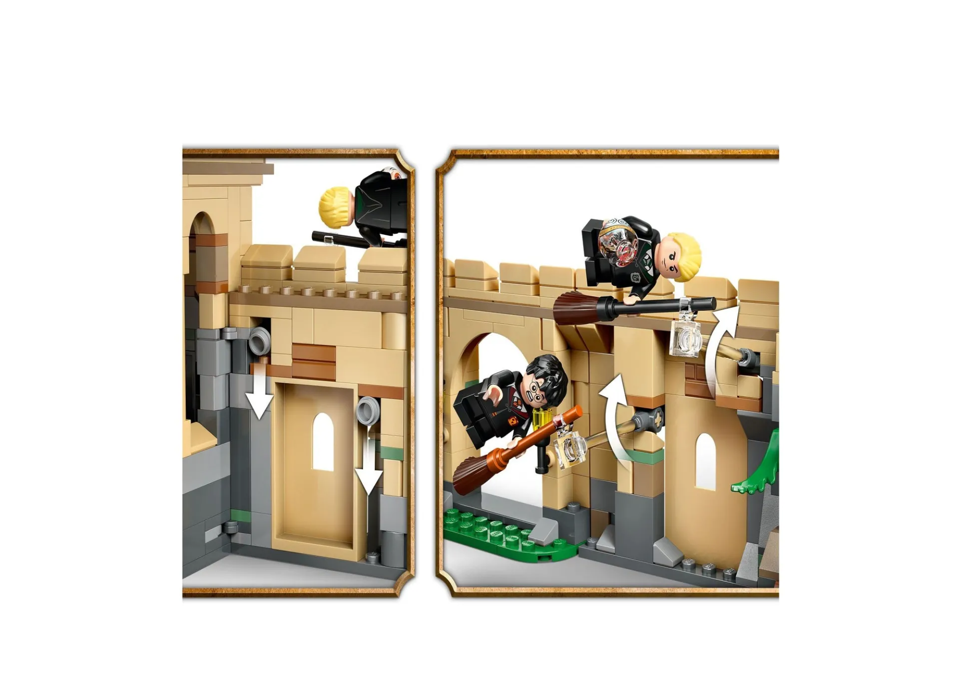 LEGO Harry Potter Hogwarts Castle Flying Lessons Building Set 76447 - 651 Pieces