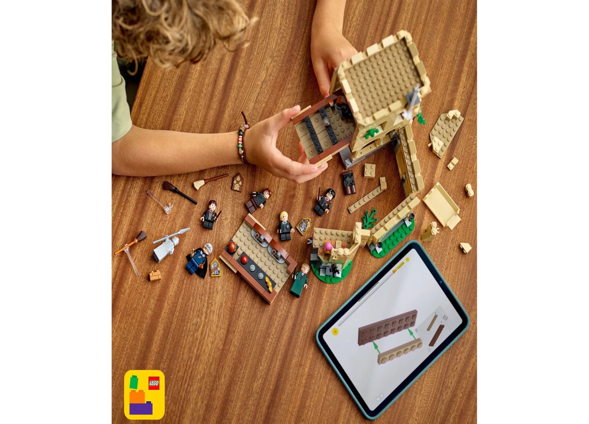 LEGO Harry Potter Hogwarts Castle Flying Lessons Building Set 76447 - 651 Pieces