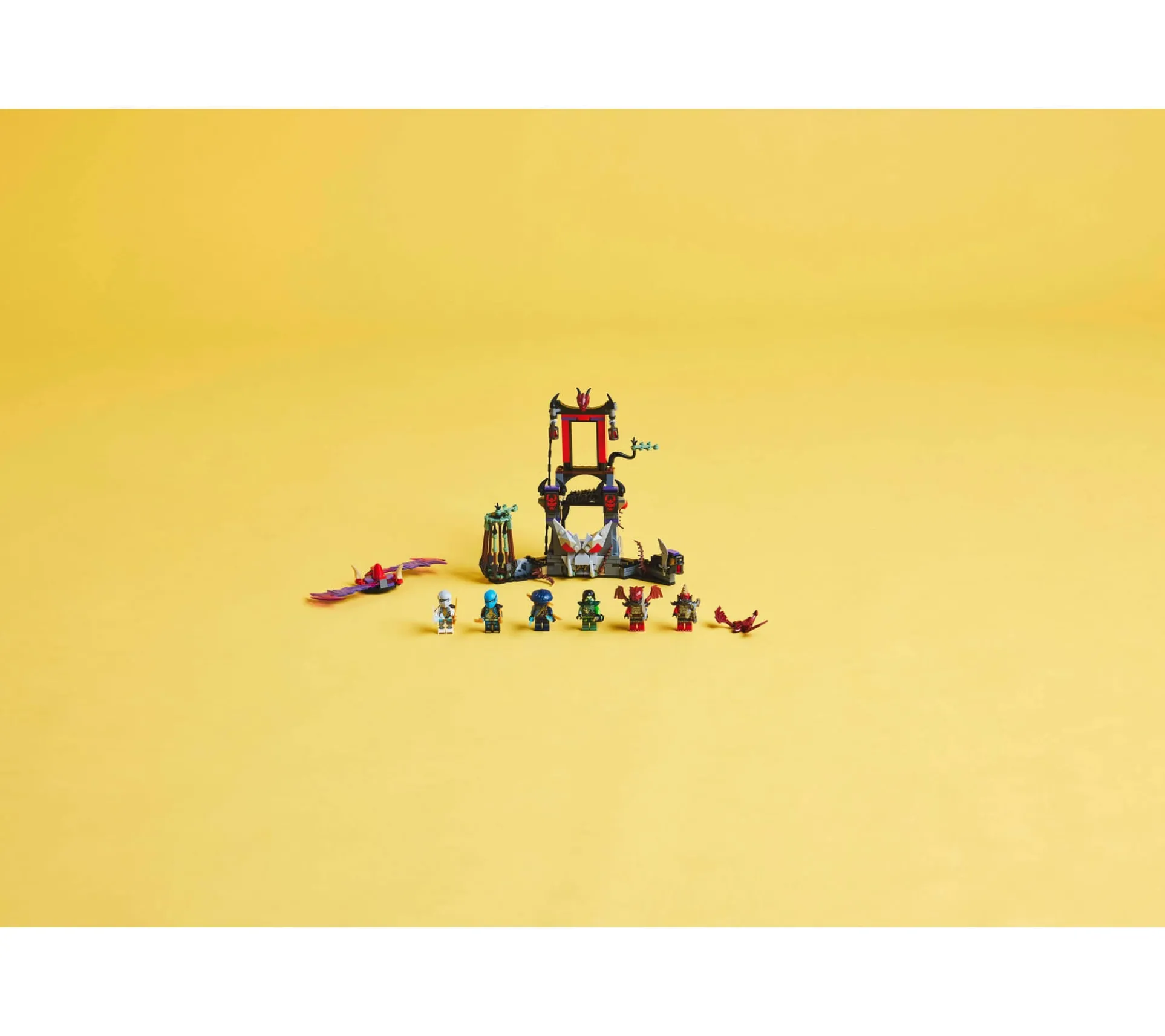 LEGO NINJAGO Dragonian Storm Village 305-Piece Battle Arena Playset 71841