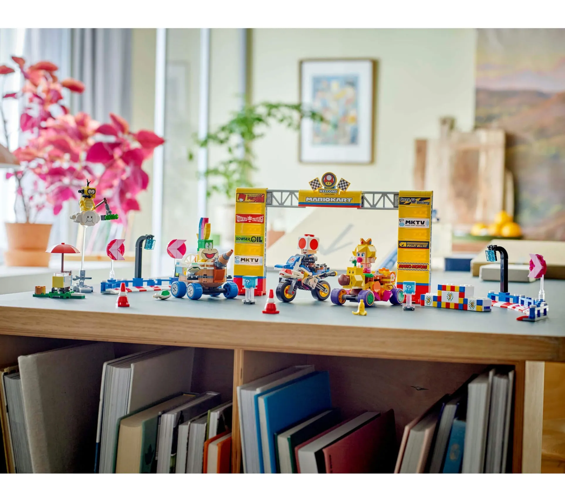LEGO Super Mario: Mario Kart - Baby Peach Grand Prix Set 823pc Racing Toy