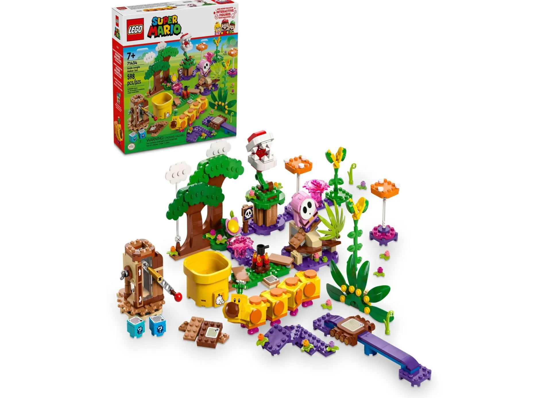 LEGO Super Mario Soda Jungle Maker Set 598 Pieces - 71434