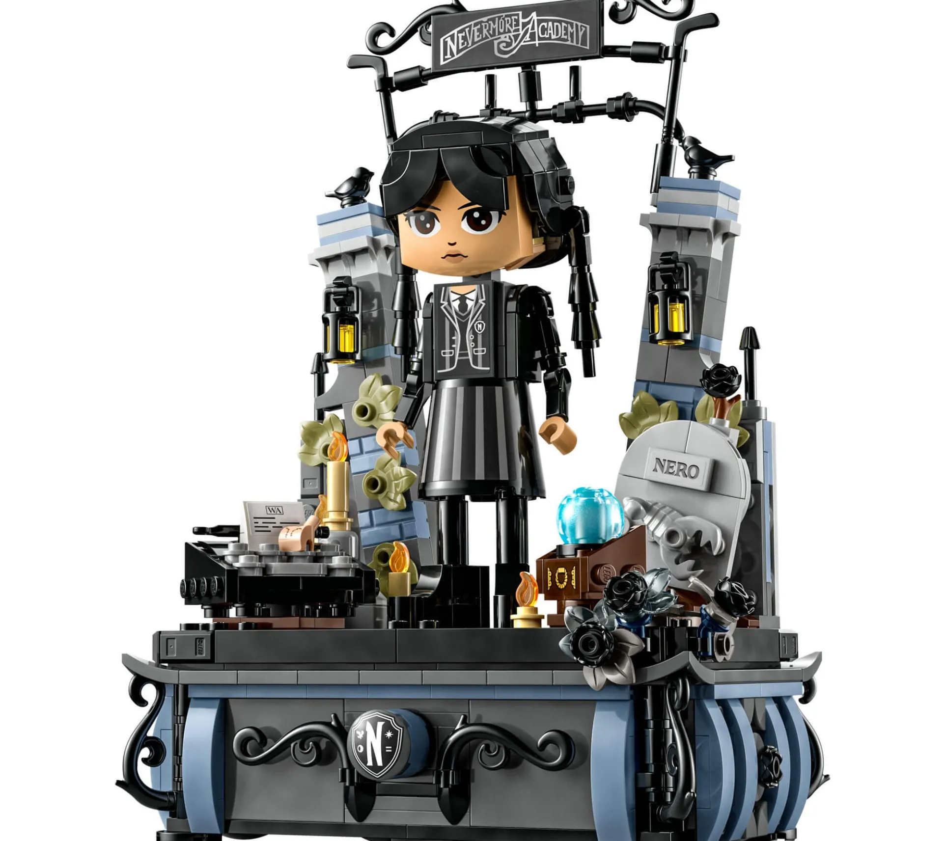 LEGO Wednesday Addams Collectible Figure - 702 Pieces - Play & Display
