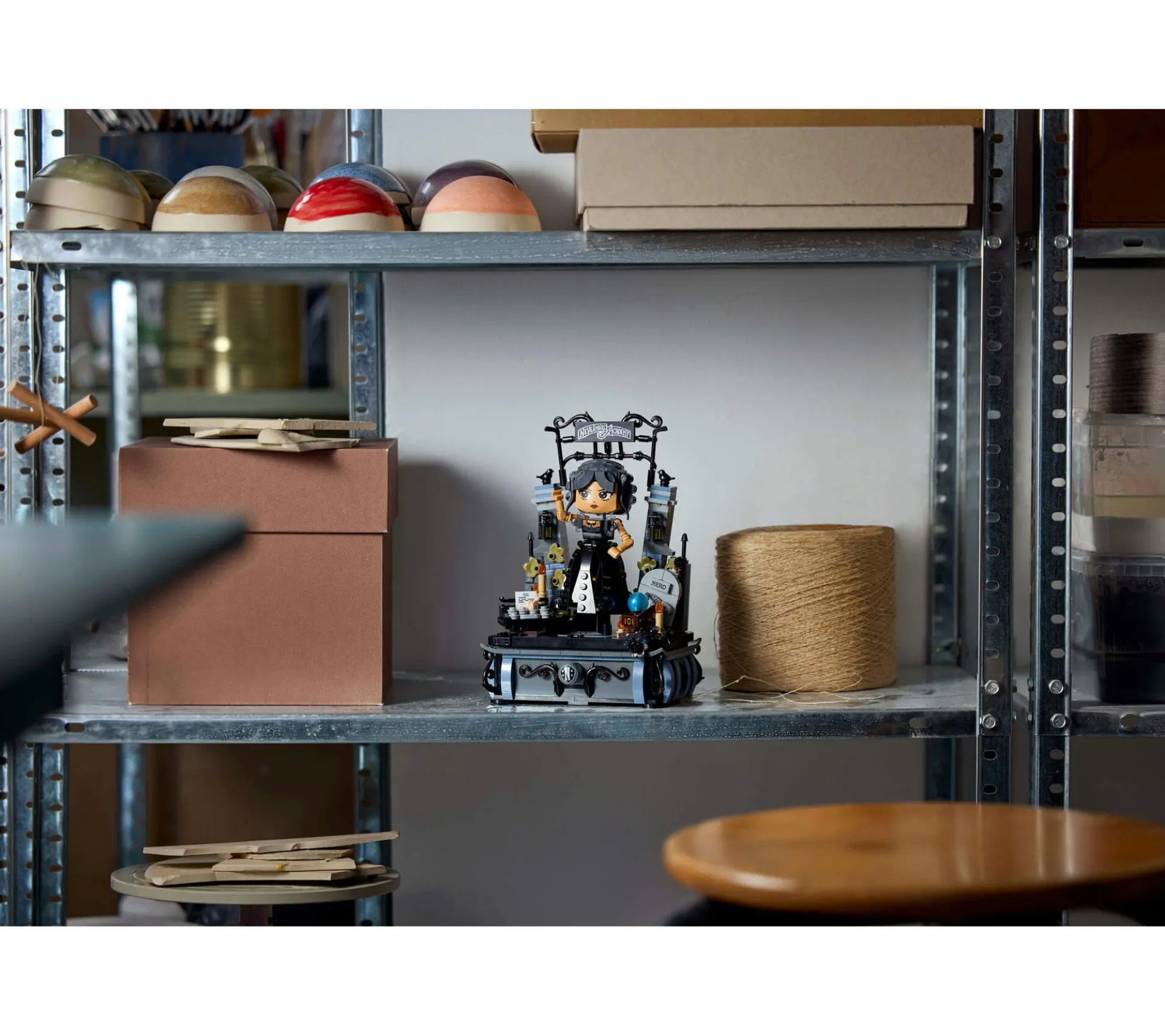 LEGO Wednesday Addams Collectible Figure - 702 Pieces - Play & Display