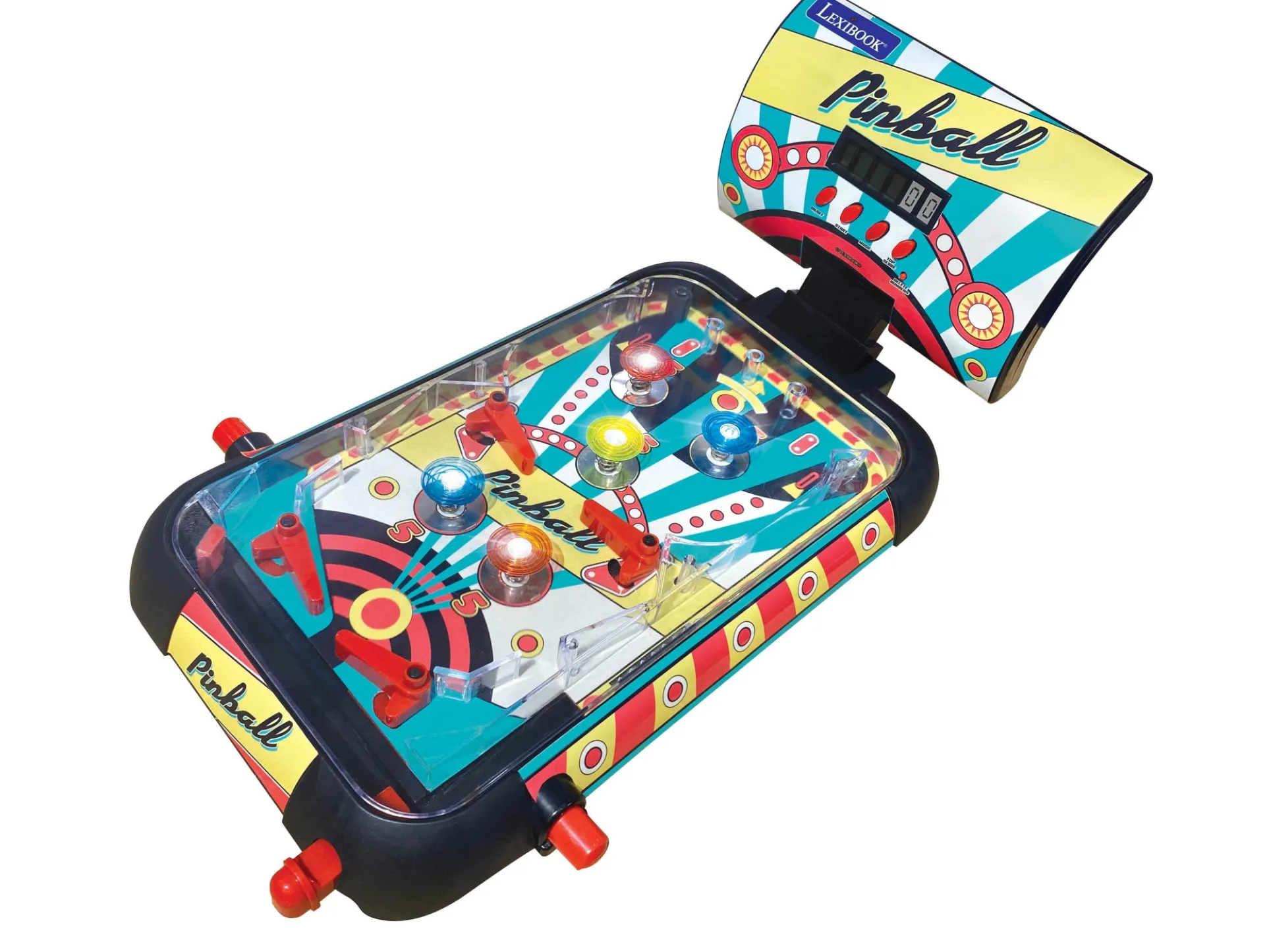 Lexibook Compact Digital Electronic Pinball Machine