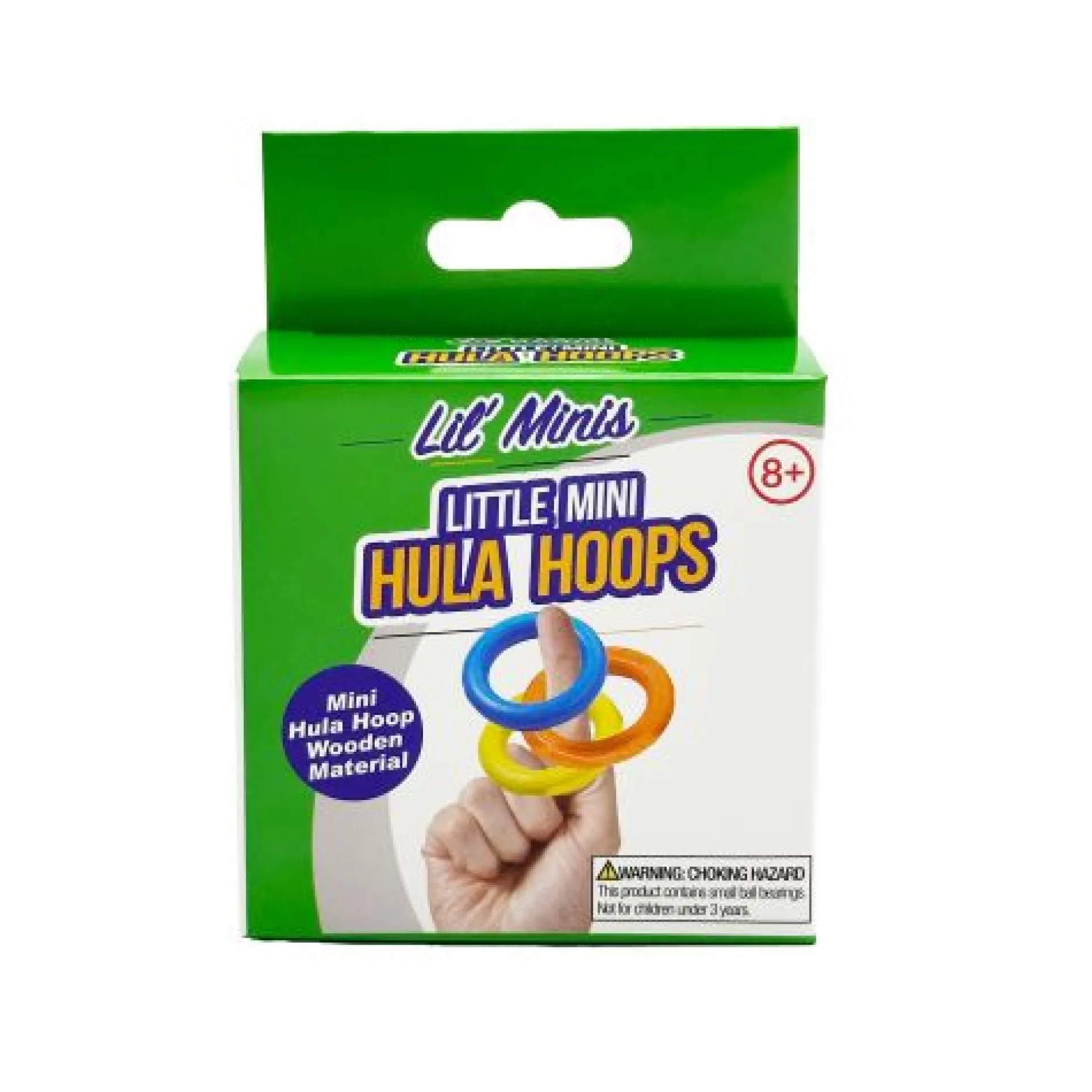 Lil' Minis Wooden Mini Finger Hoops: Portable Hoopla Fun