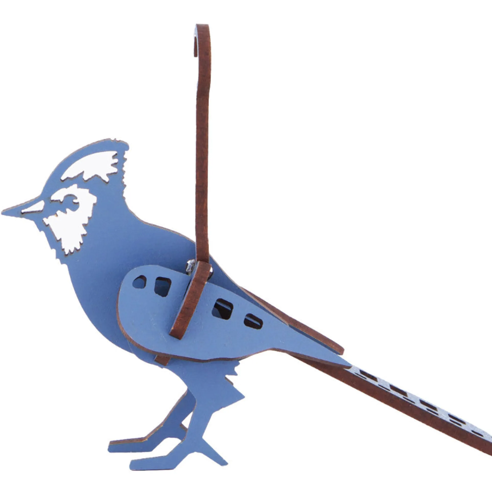 Little & Wood: Blue Jay 3D Wooden Puzzle Kit - Small Edition