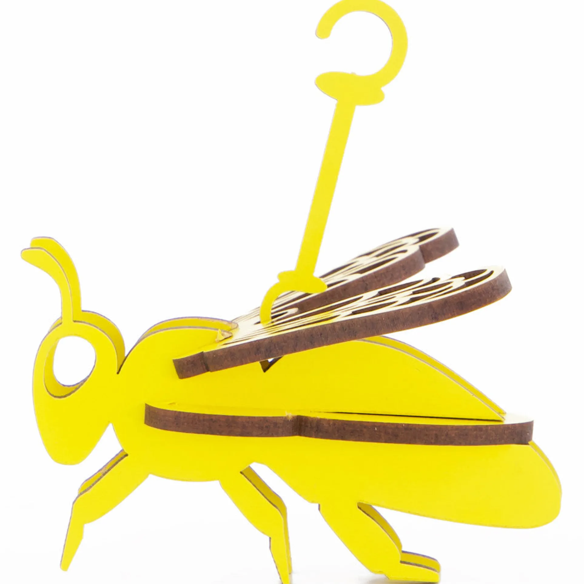 Little & Wood: Honey Bee Yellow 3D Wooden Puzzle Kit