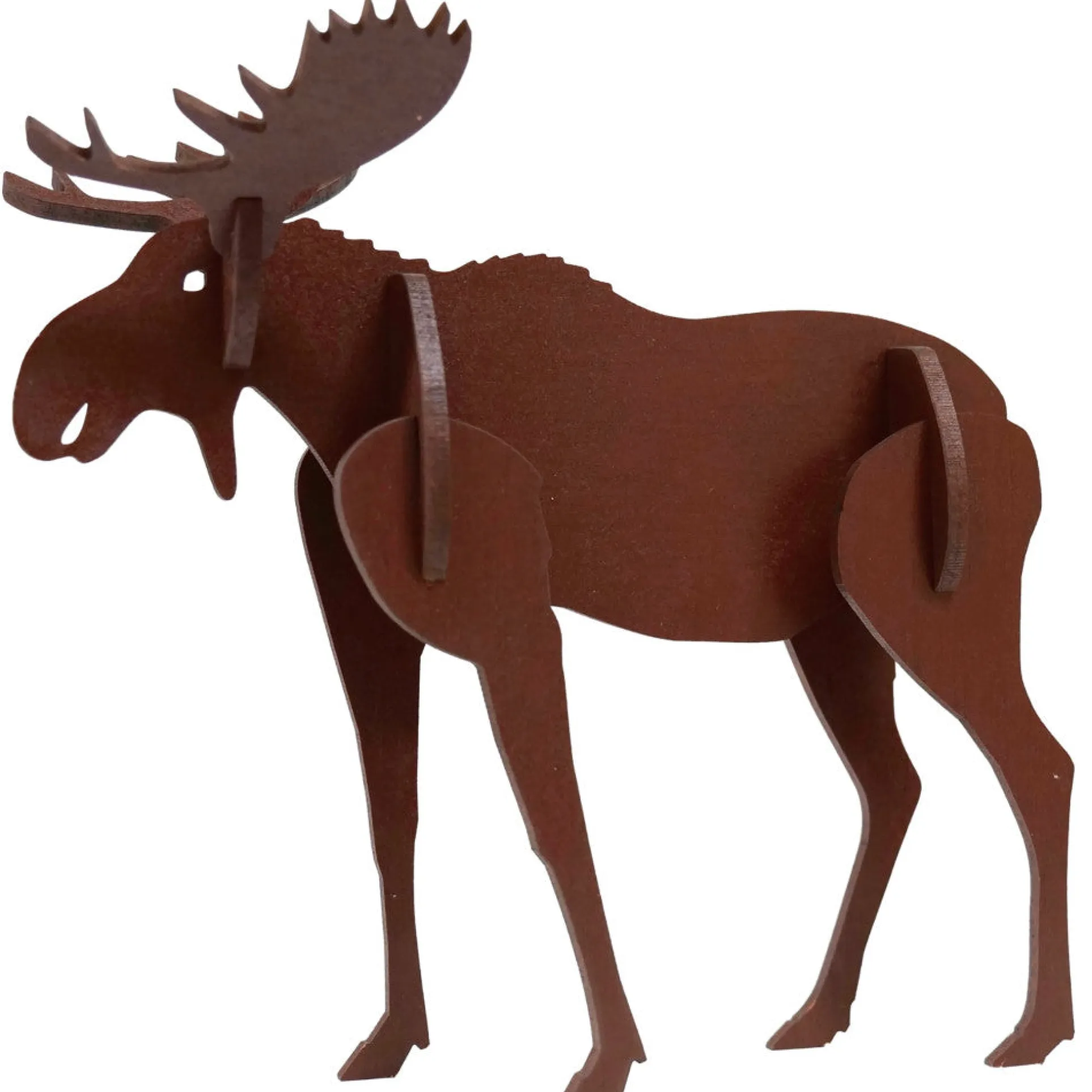 Little & Wood: Medium Moose 3D Wooden Puzzle Kit