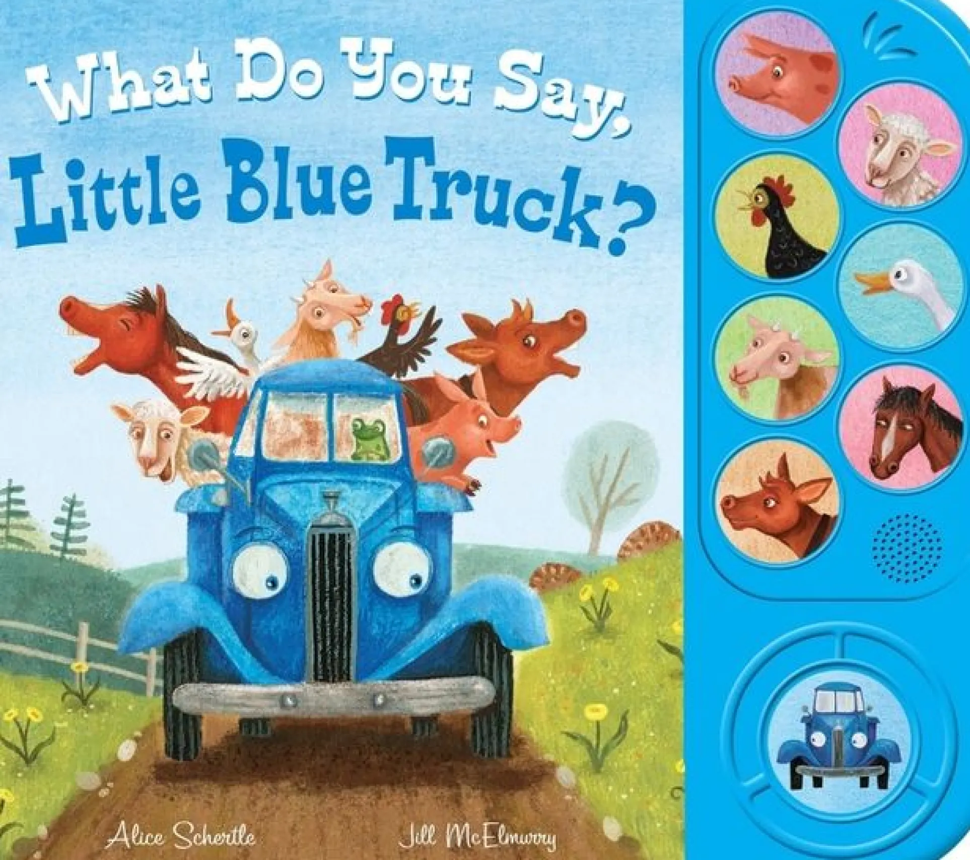Little Blue Truck's Animal Friends Sound Book - Interactive Learning