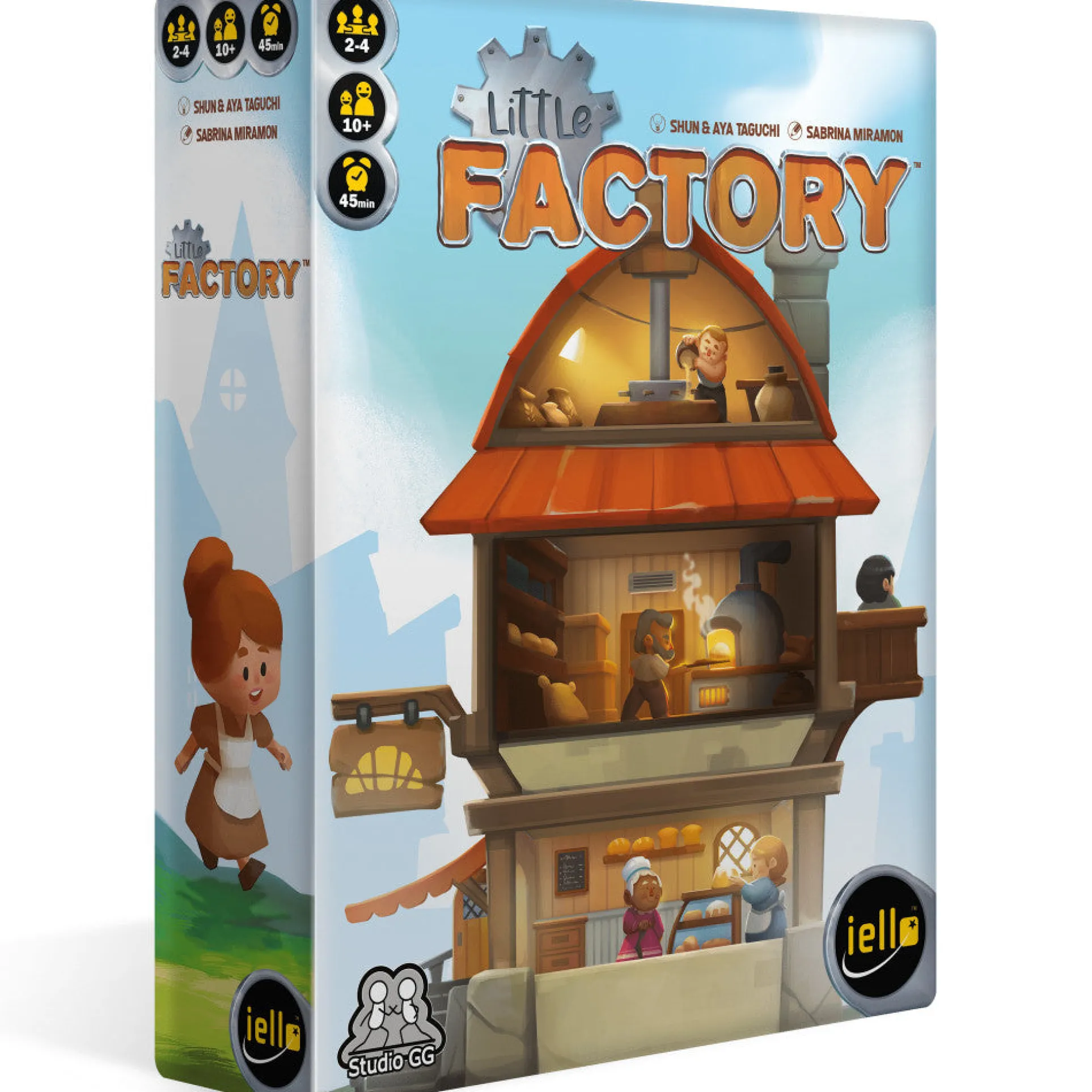 Little Factory Resource Management & Building Card Game by IELLO