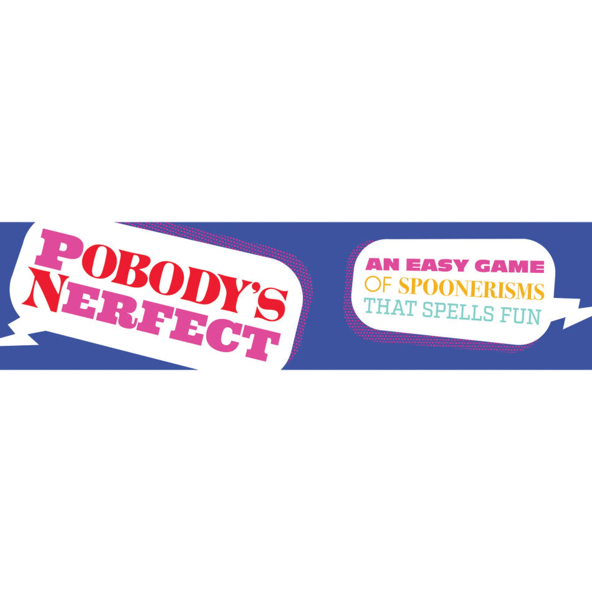 Longshore Pobody's Nerfect Game - Party Game with 300 Spoonerism Cards