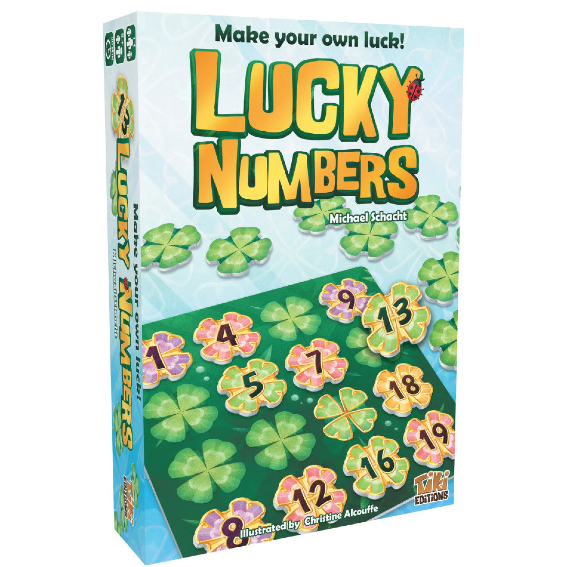 Lucky Numbers Tiki Editions Strategy Board Game