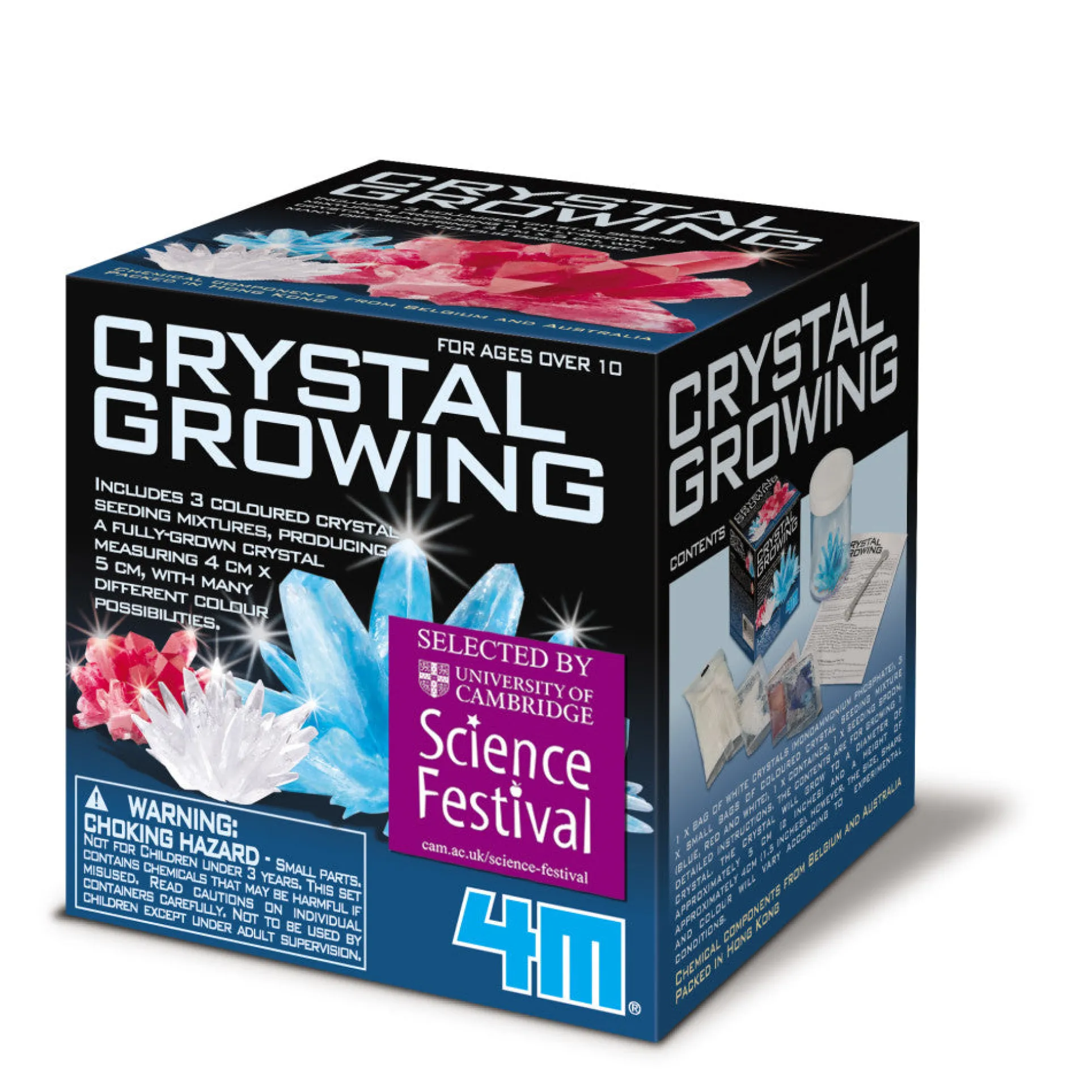 4M Crystal Growing Experiment Science Kit - Educational Toy