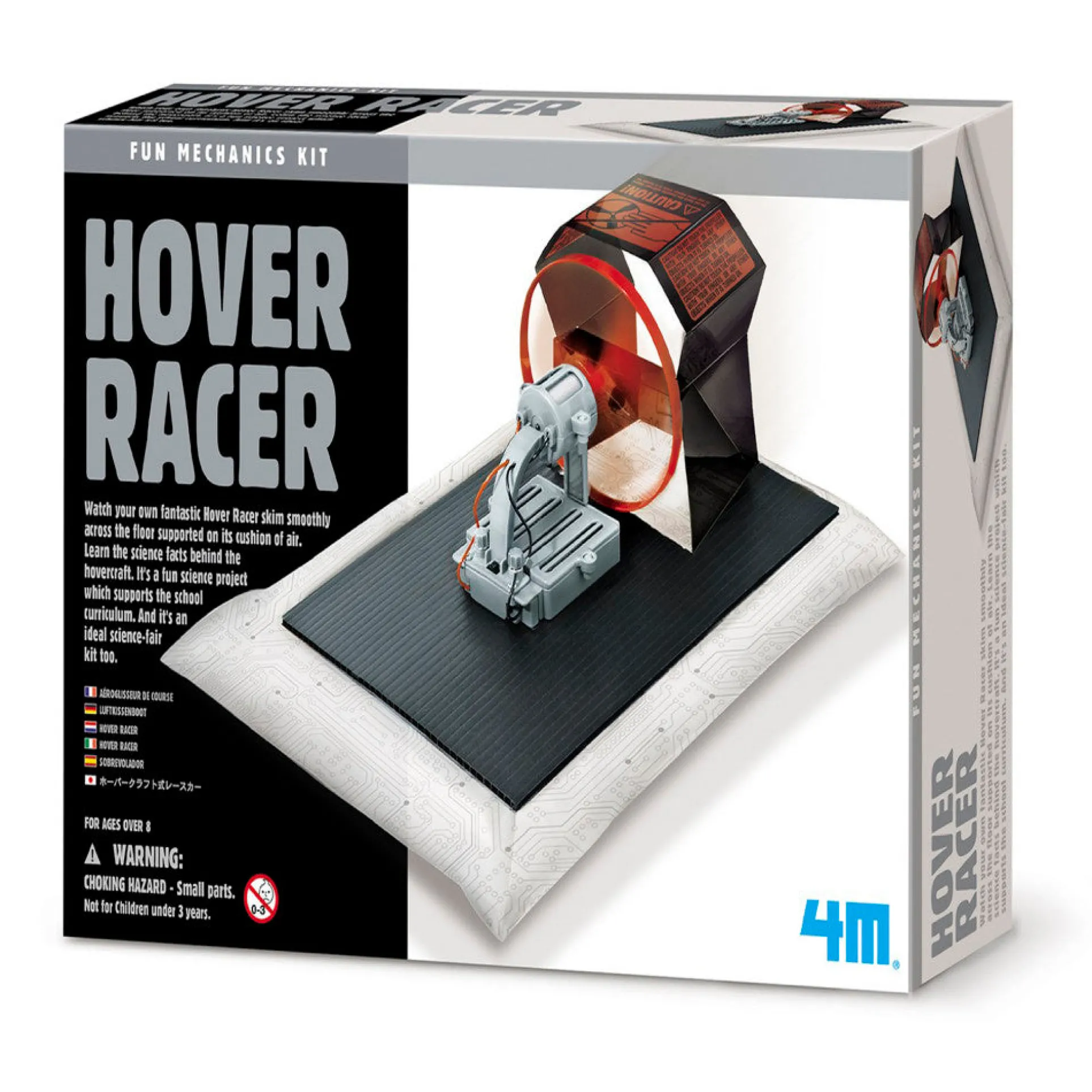 4M Hover Racer Science Kit - Build Your Own Hovercraft