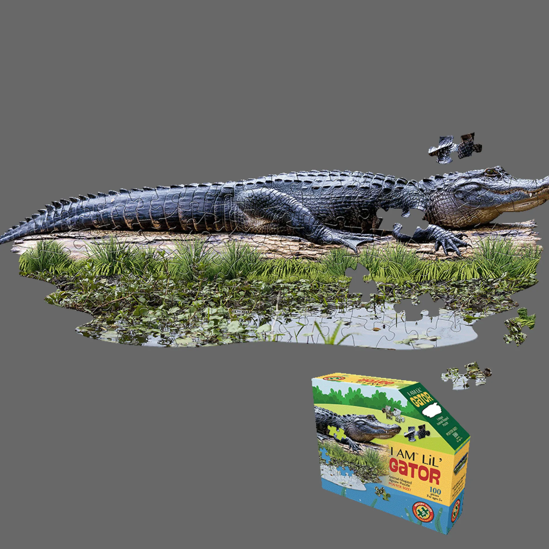 Madd Capp I AM LiL' GATOR Jigsaw Puzzle - 100 pc