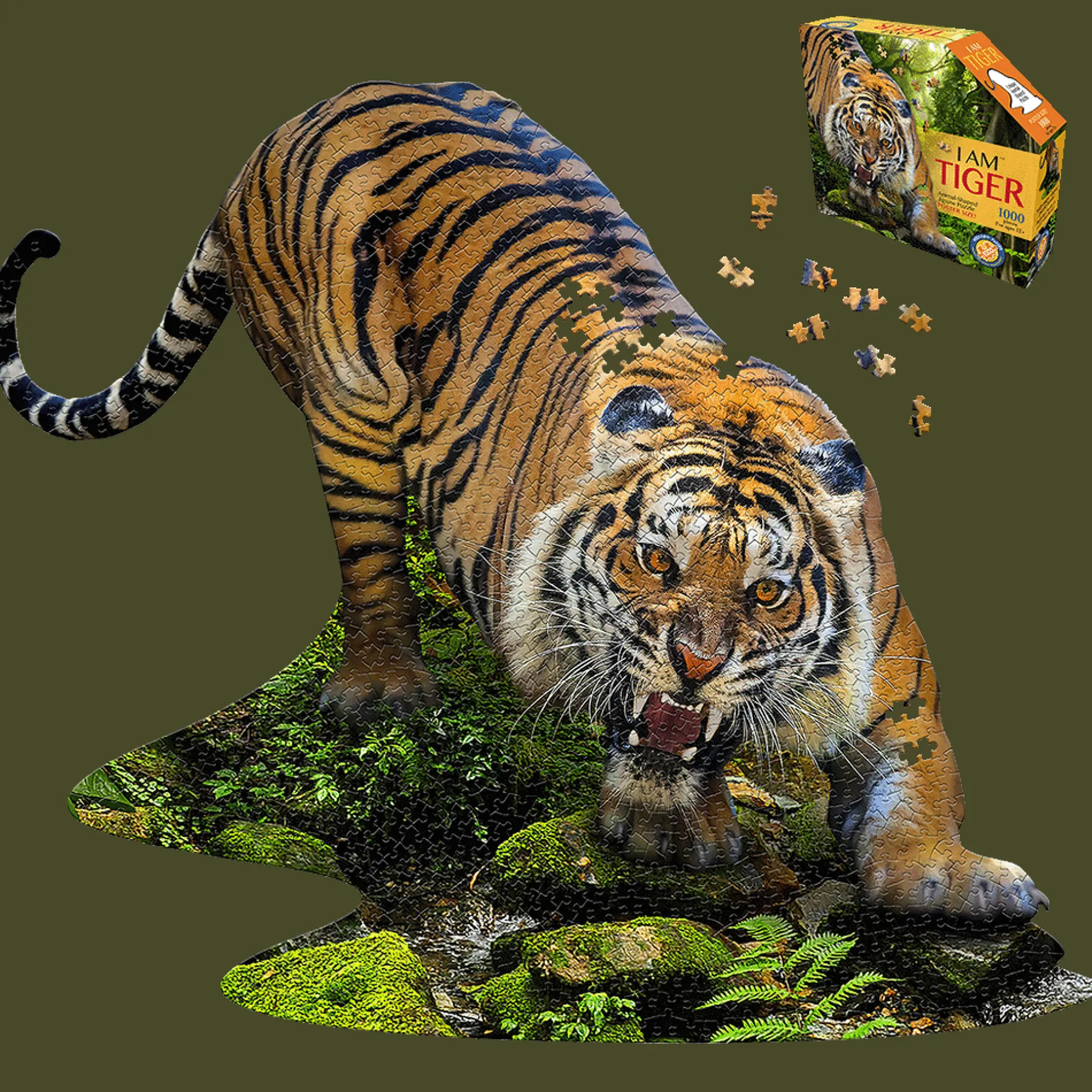 Madd Capp I AM Tiger - 1000 pc Jigsaw Puzzle