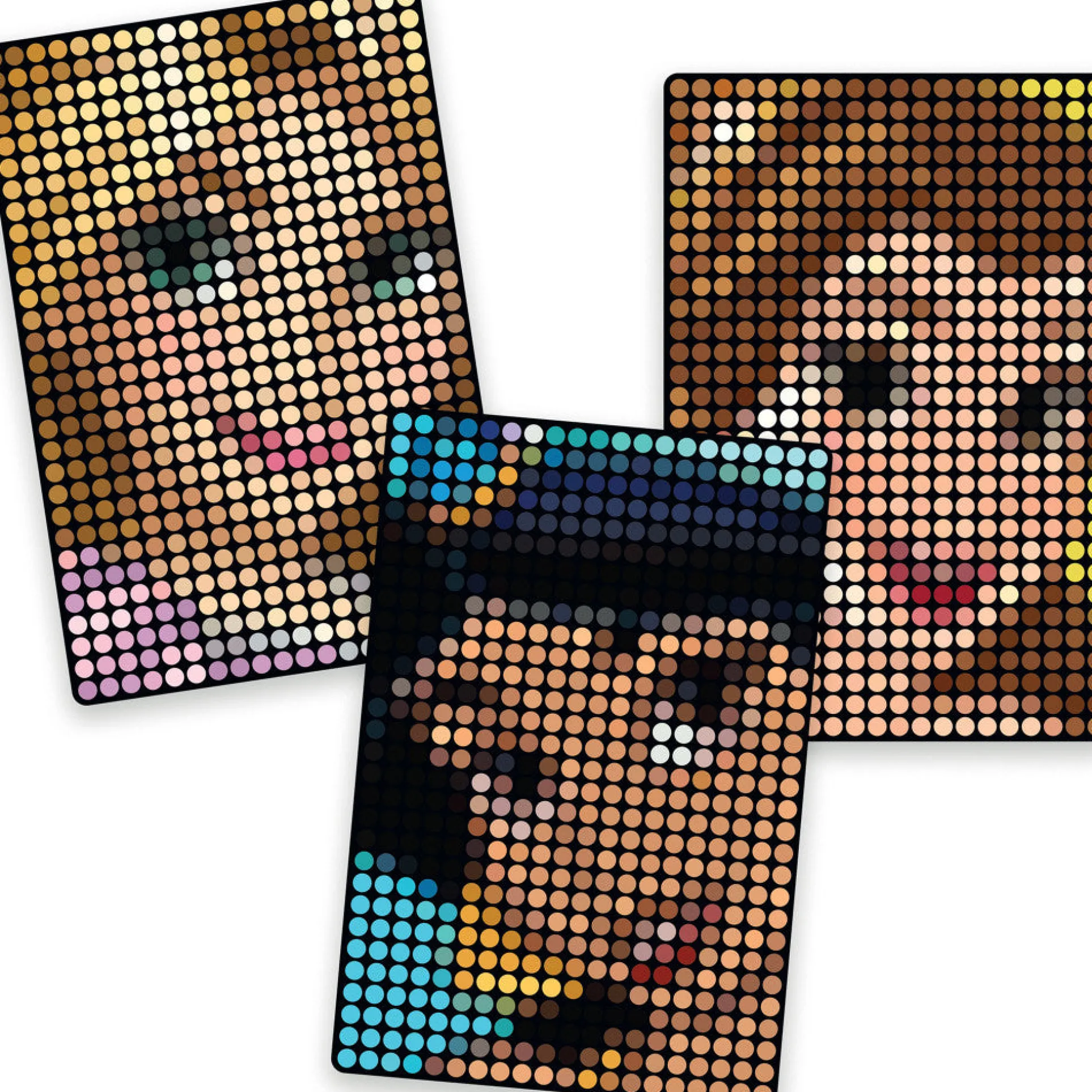 Make It Real Disney Princess Storybook Stamp and Dot Art Kit - Jasmine, Belle, Rapunzel