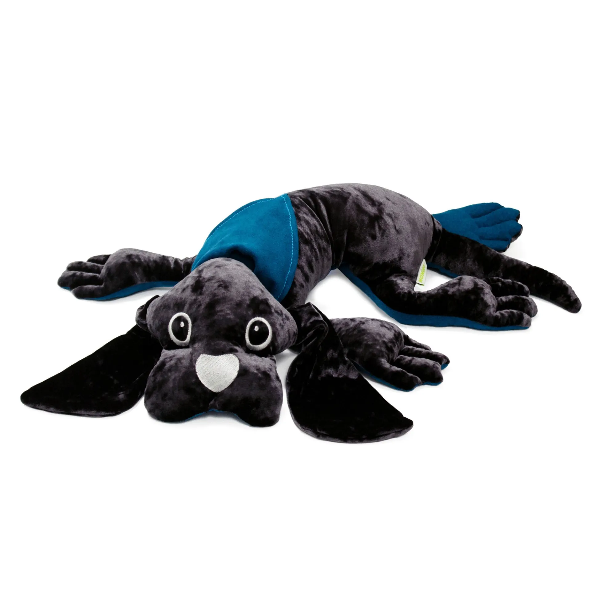 Manimo Velvet-Coated Weighted Therapy Dog, 4.4 lb - Comfort Companion