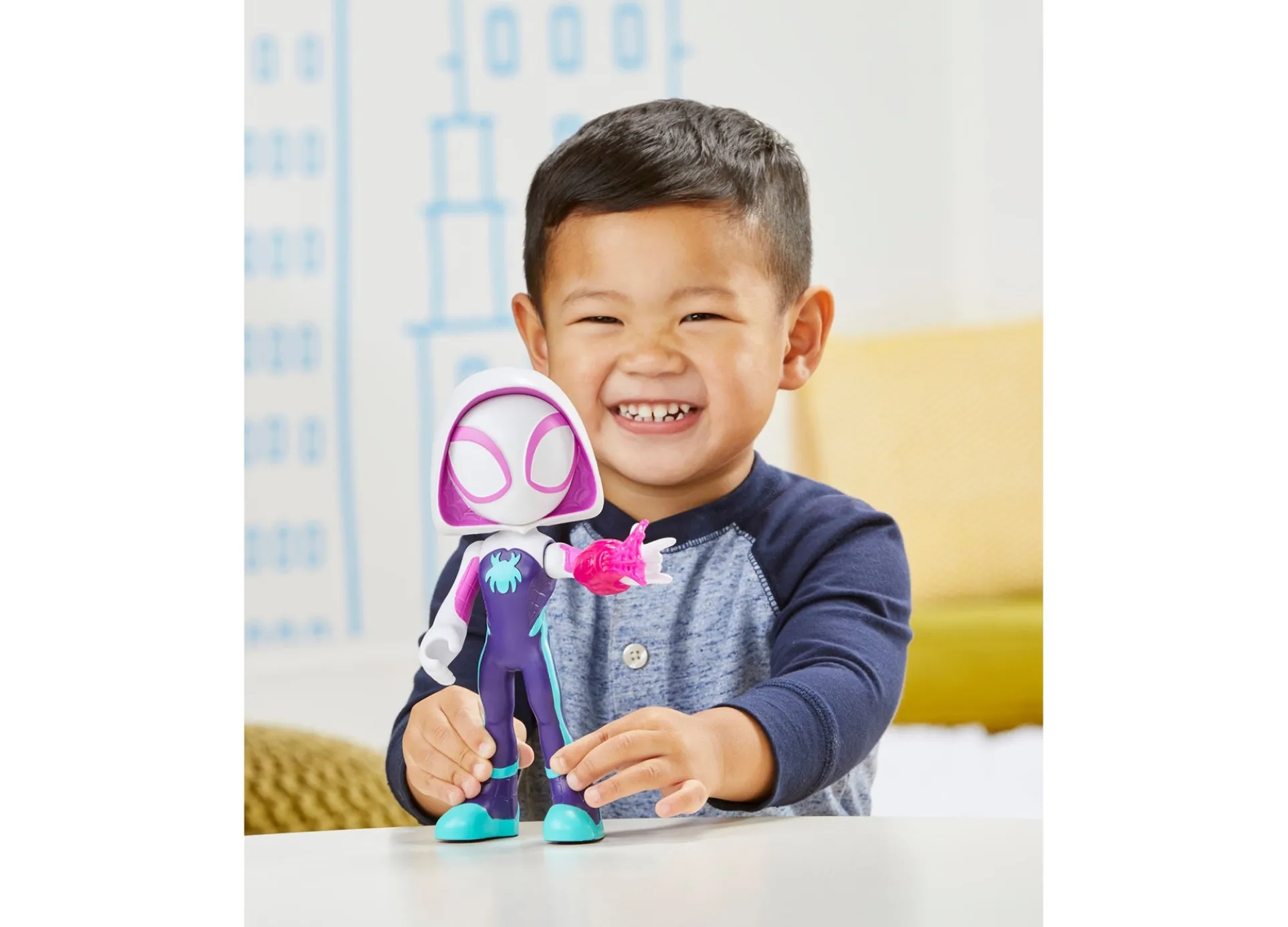 Marvel Spidey and His Amazing Friends 9 Inch Ghost-Spider Action Figure