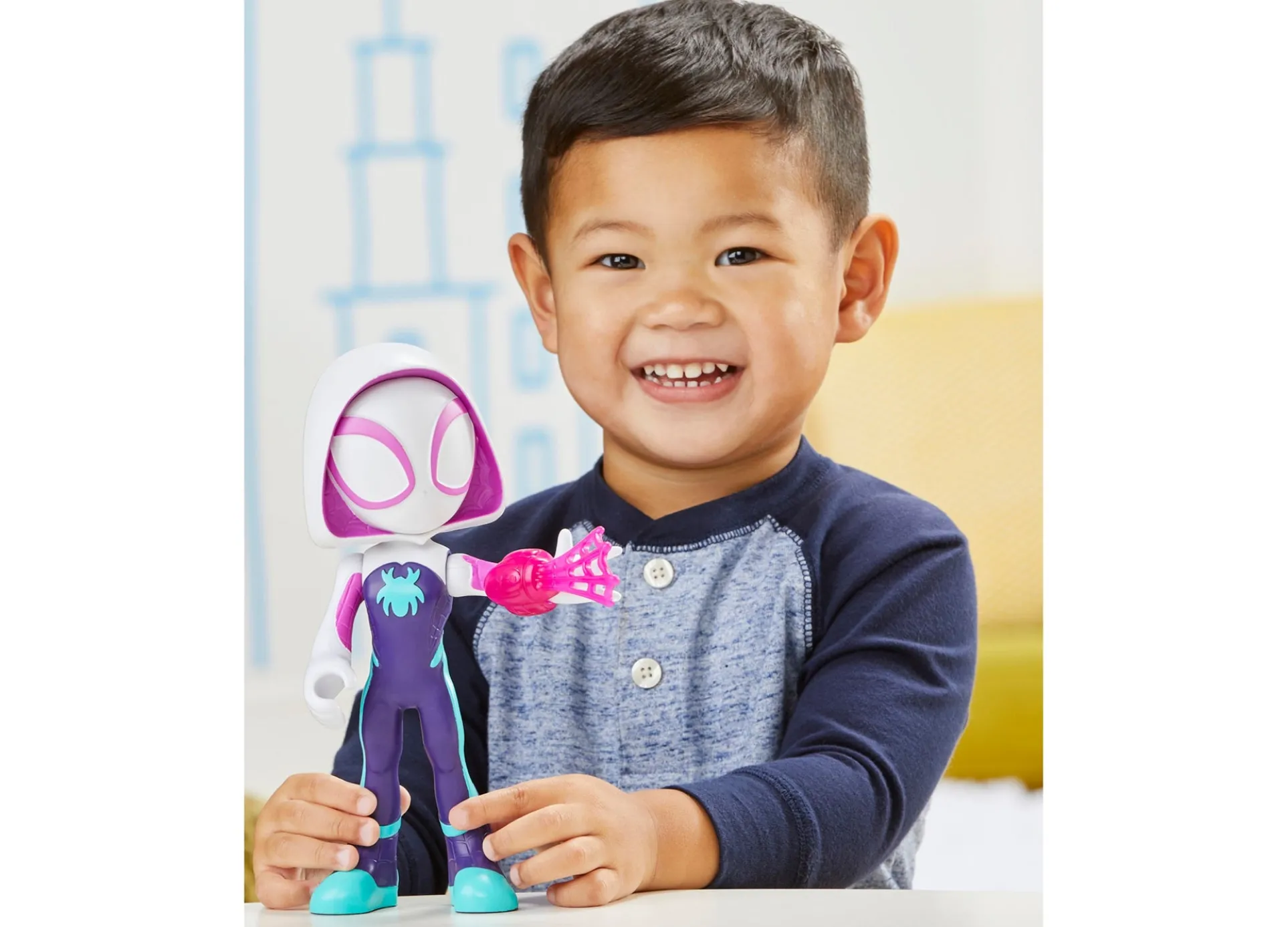 Marvel Spidey and His Amazing Friends 9 Inch Ghost-Spider Action Figure