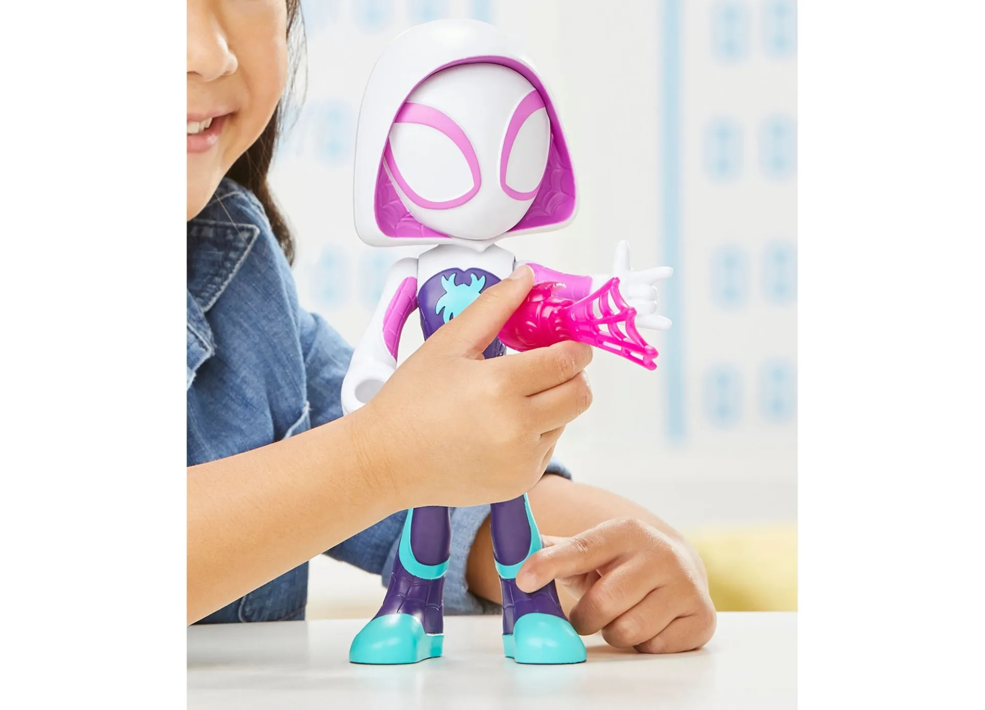 Marvel Spidey and His Amazing Friends 9 Inch Ghost-Spider Action Figure