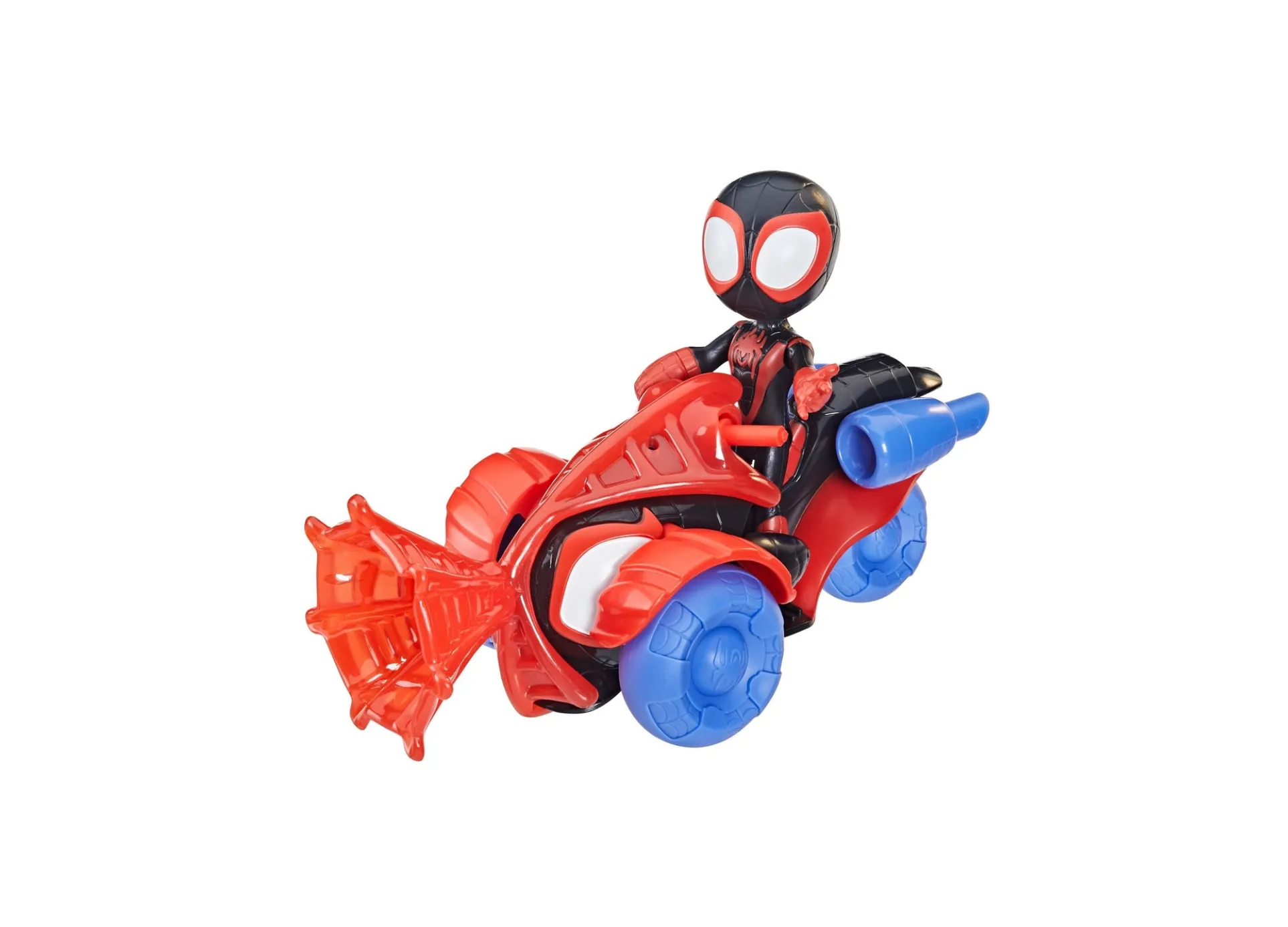 Marvel Spidey and His Amazing Friends Miles Morales Spider-Man Techno Racer Set