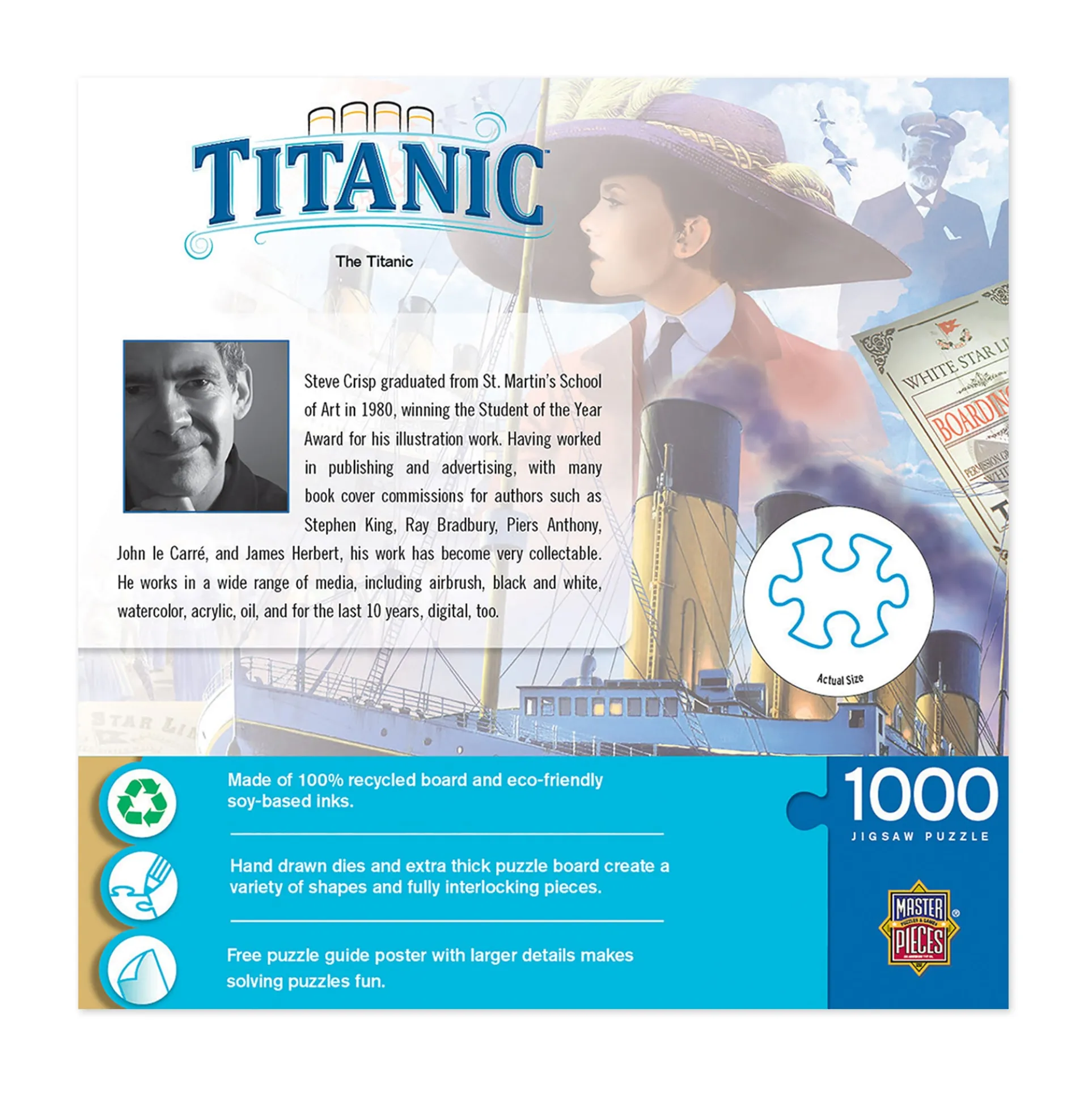 MasterPieces Historical Titanic Jigsaw Puzzle - 1000 pc