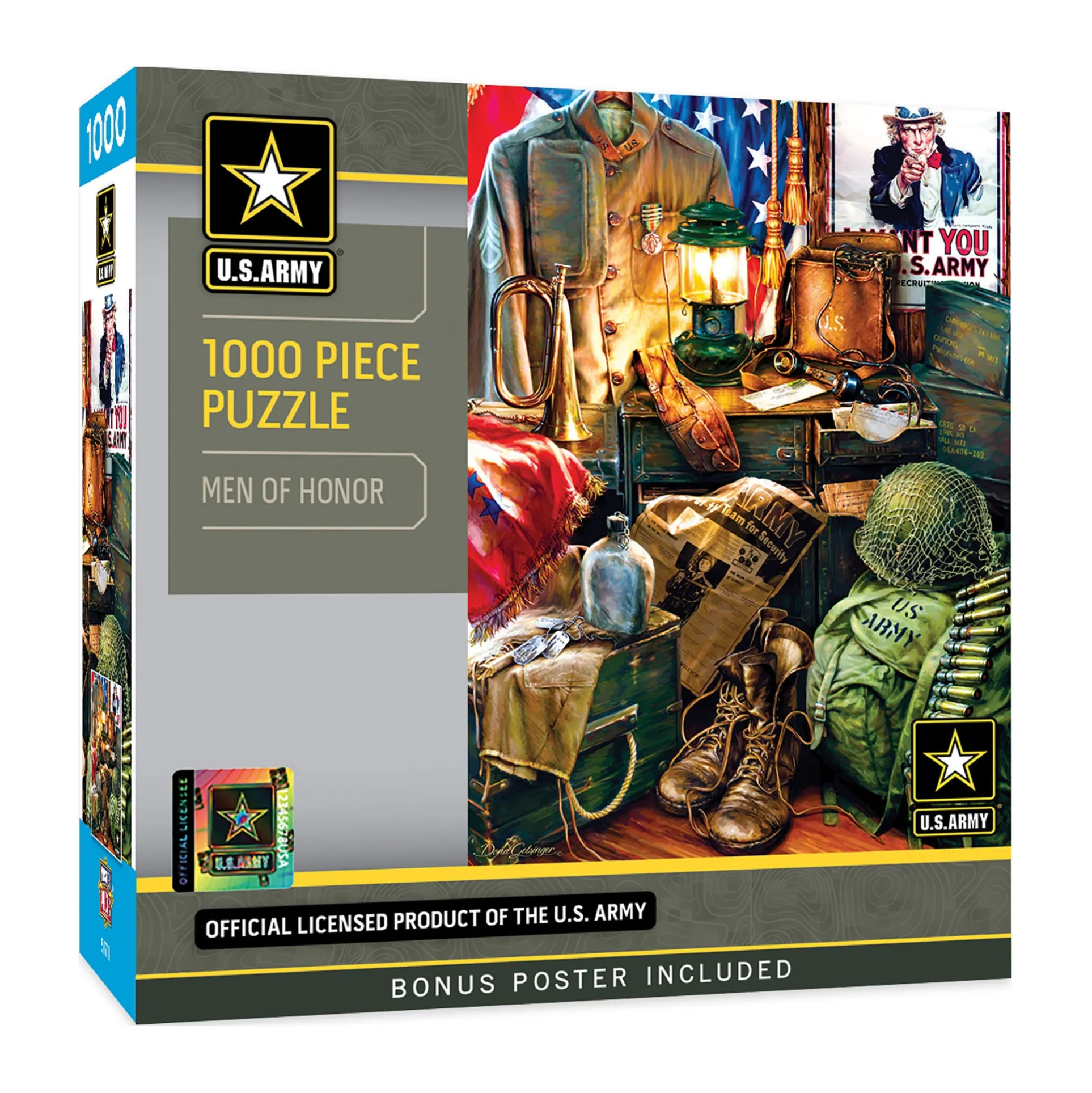 MasterPieces Hometown Heroes Men of Honor Jigsaw Puzzle - 1000 pc