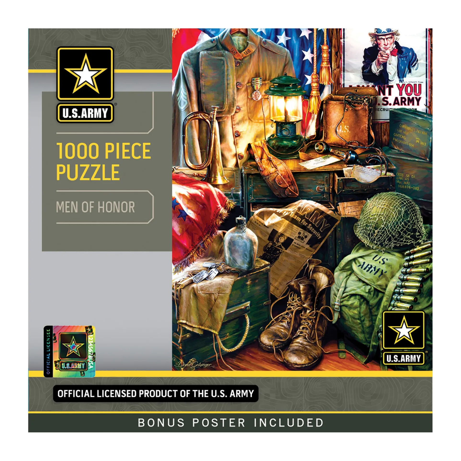 MasterPieces Hometown Heroes Men of Honor Jigsaw Puzzle - 1000 pc