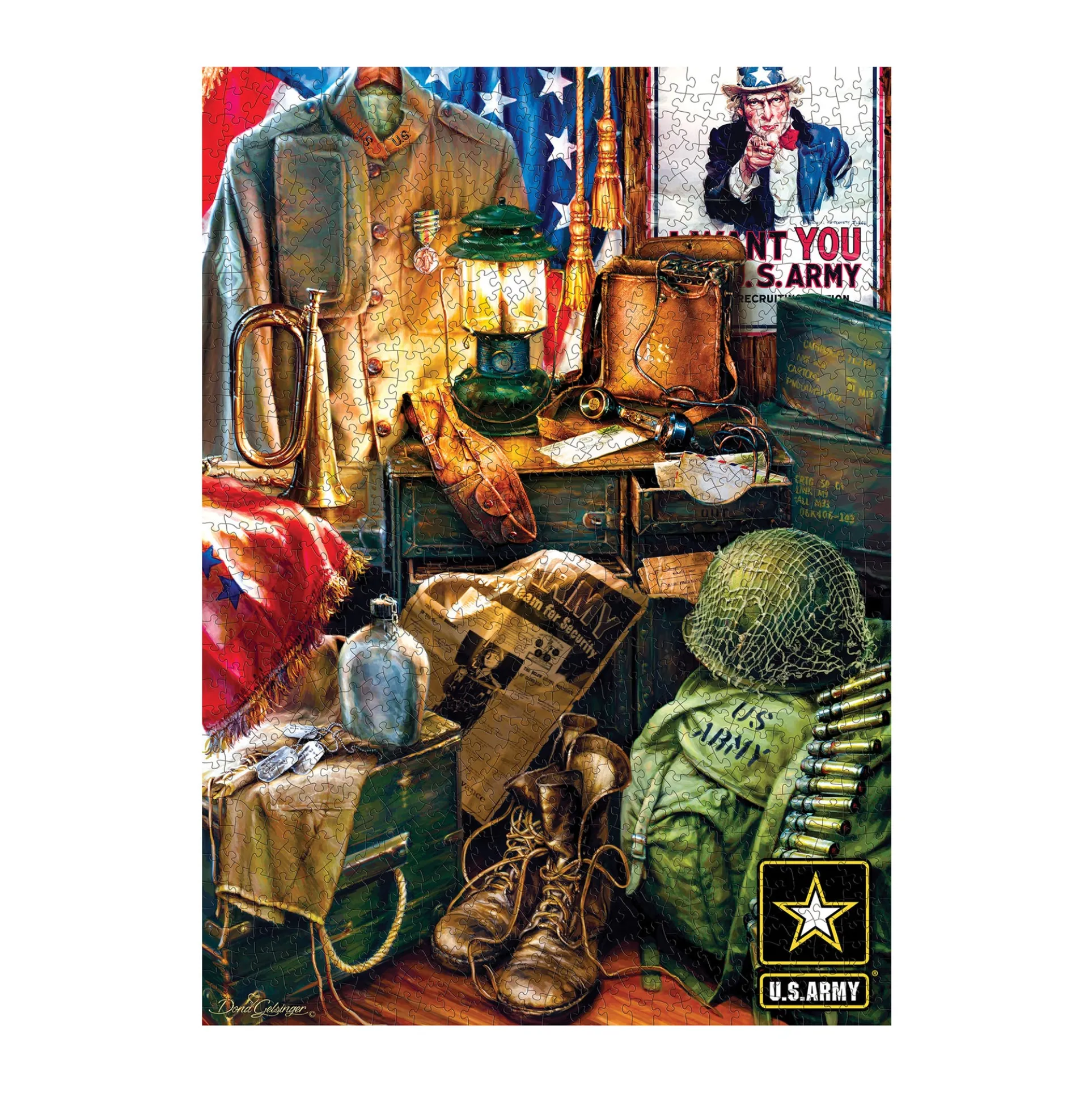 MasterPieces Hometown Heroes Men of Honor Jigsaw Puzzle - 1000 pc