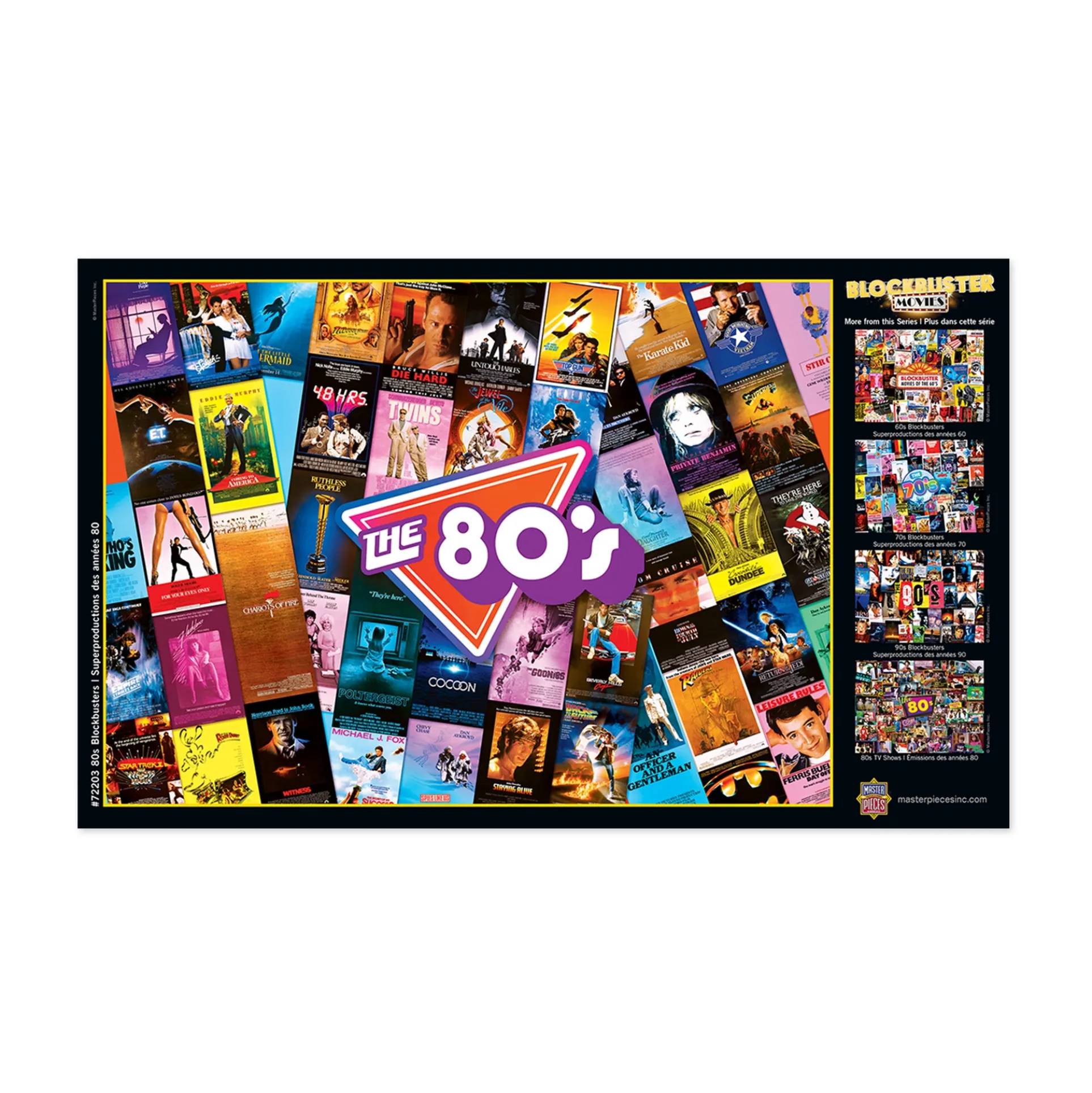MasterPieces 80s Blockbusters Jigsaw Puzzle - 1000 pc