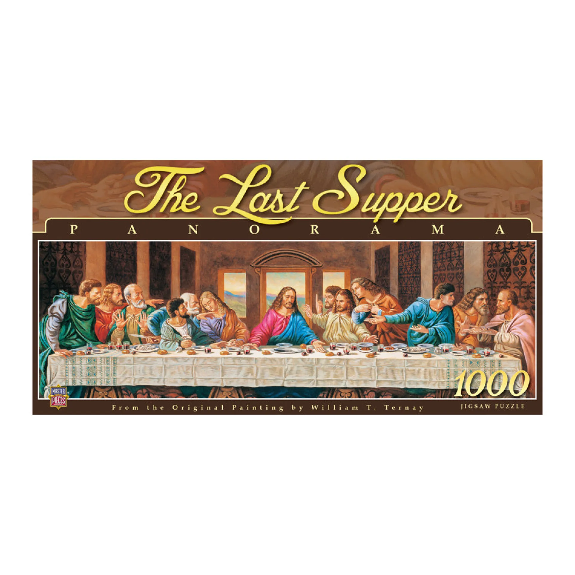 Masterpieces The Last Supper Panoramic Jigsaw Puzzle - 1000 pc