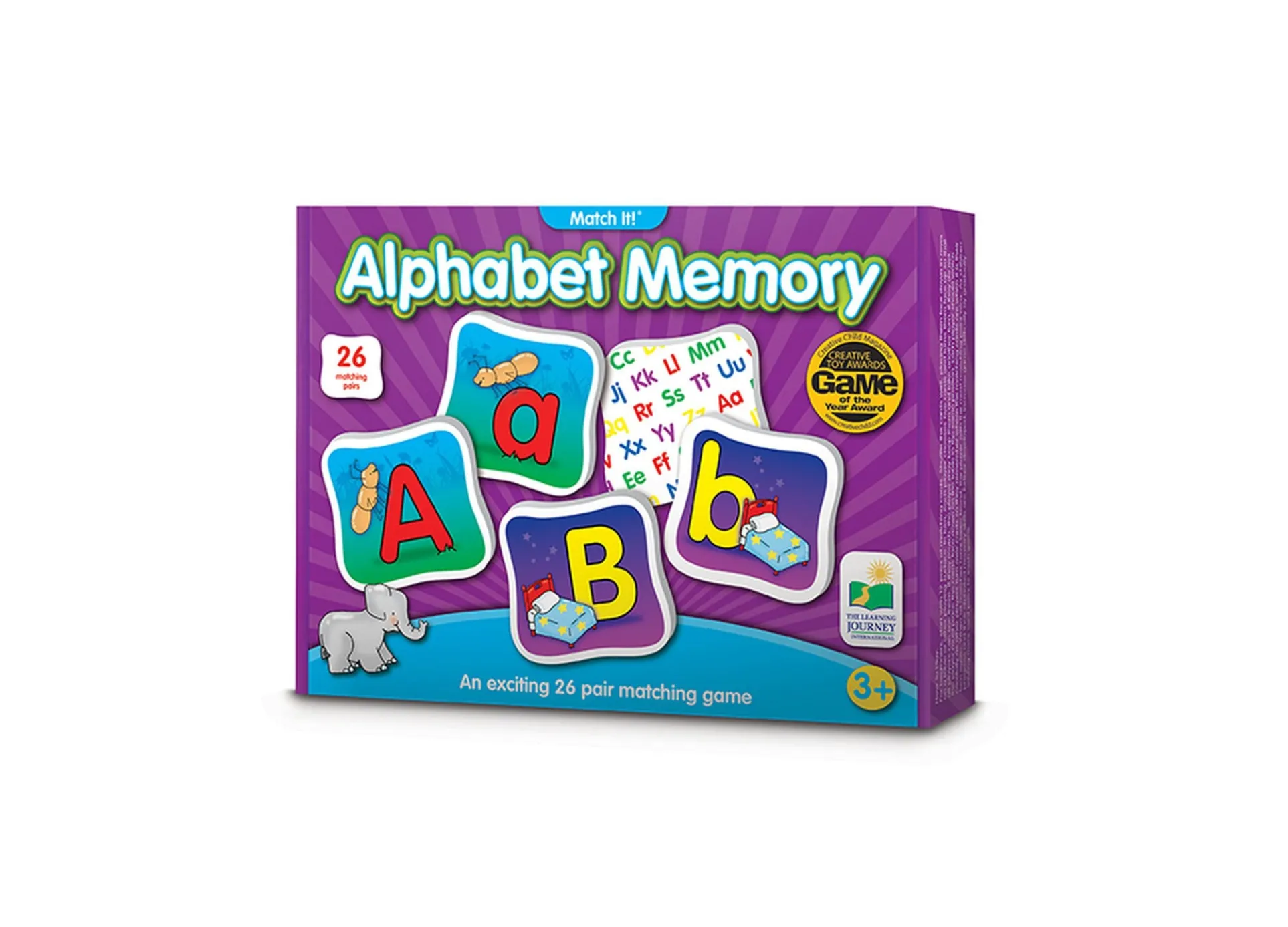 Match It! Alphabet Memory - Vibrant Learning Game