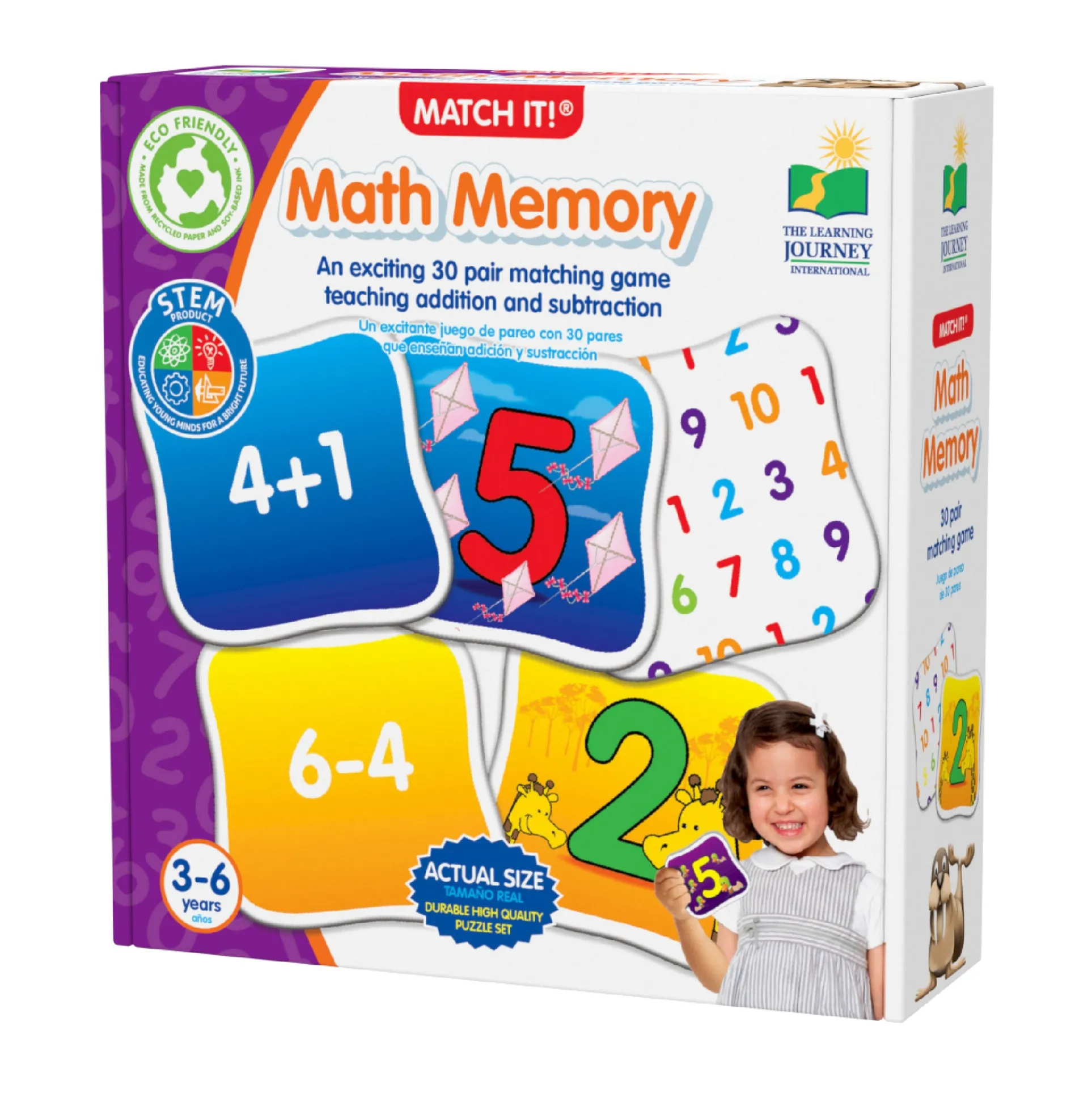 Match It! Math Memory - Educational Counting and Sorting Game