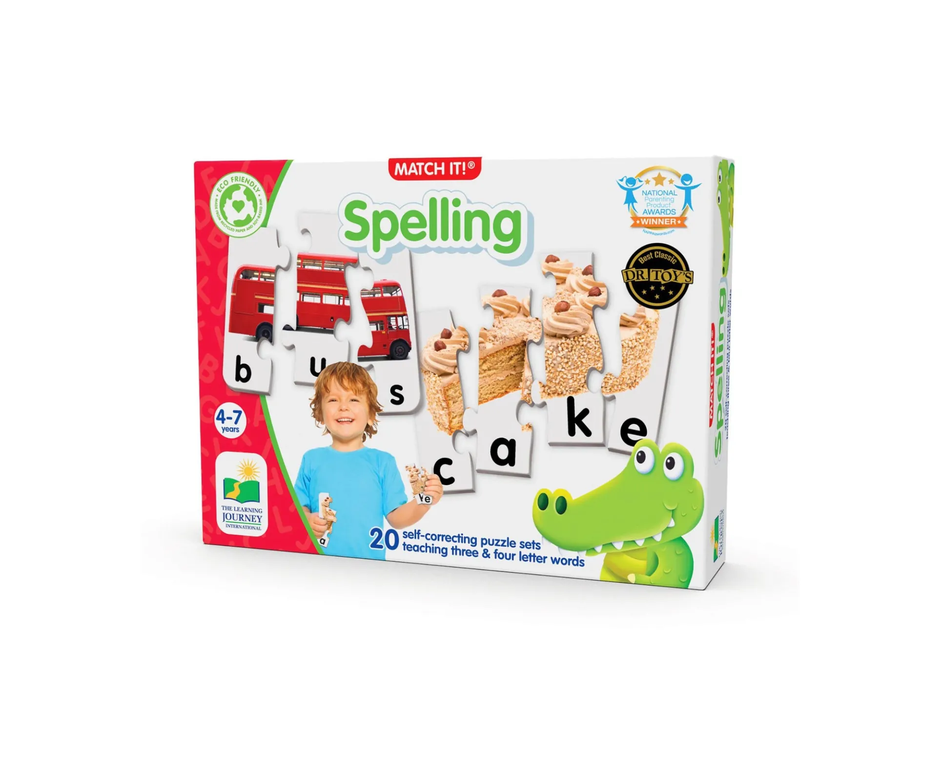Match It! Spelling - Vibrant Puzzle for Early Readers