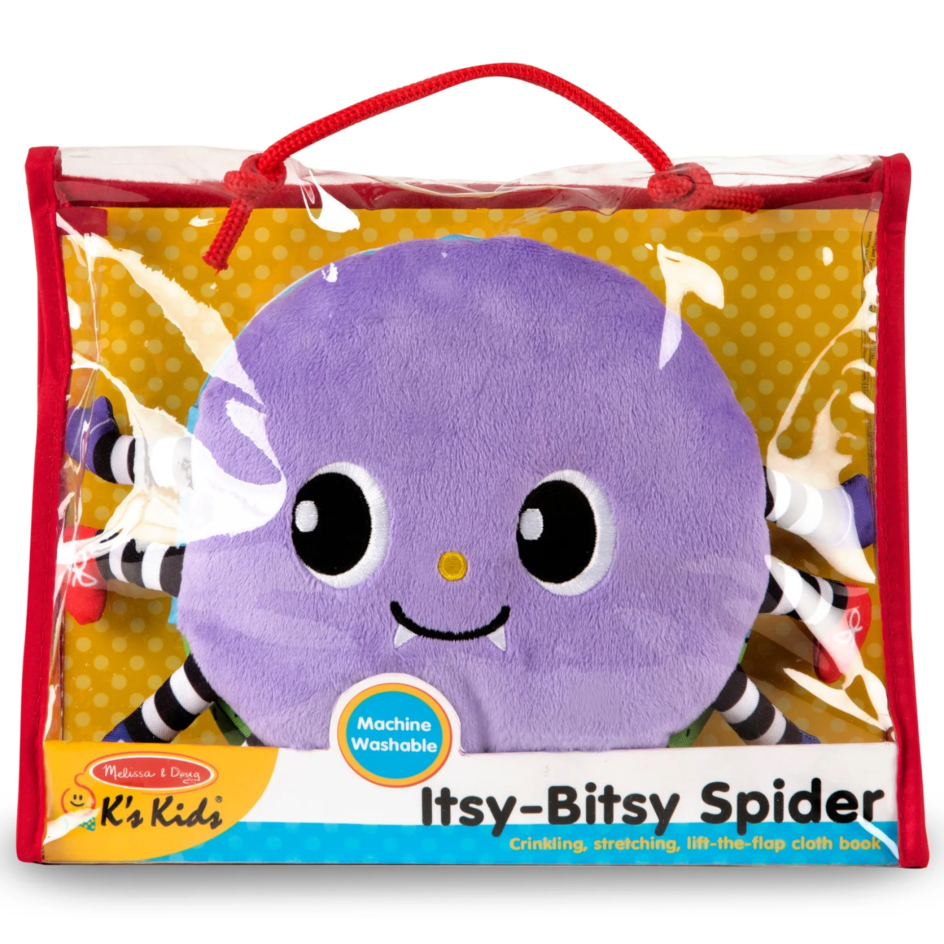Melissa & Doug Itsy-Bitsy Spider Soft Cloth Book