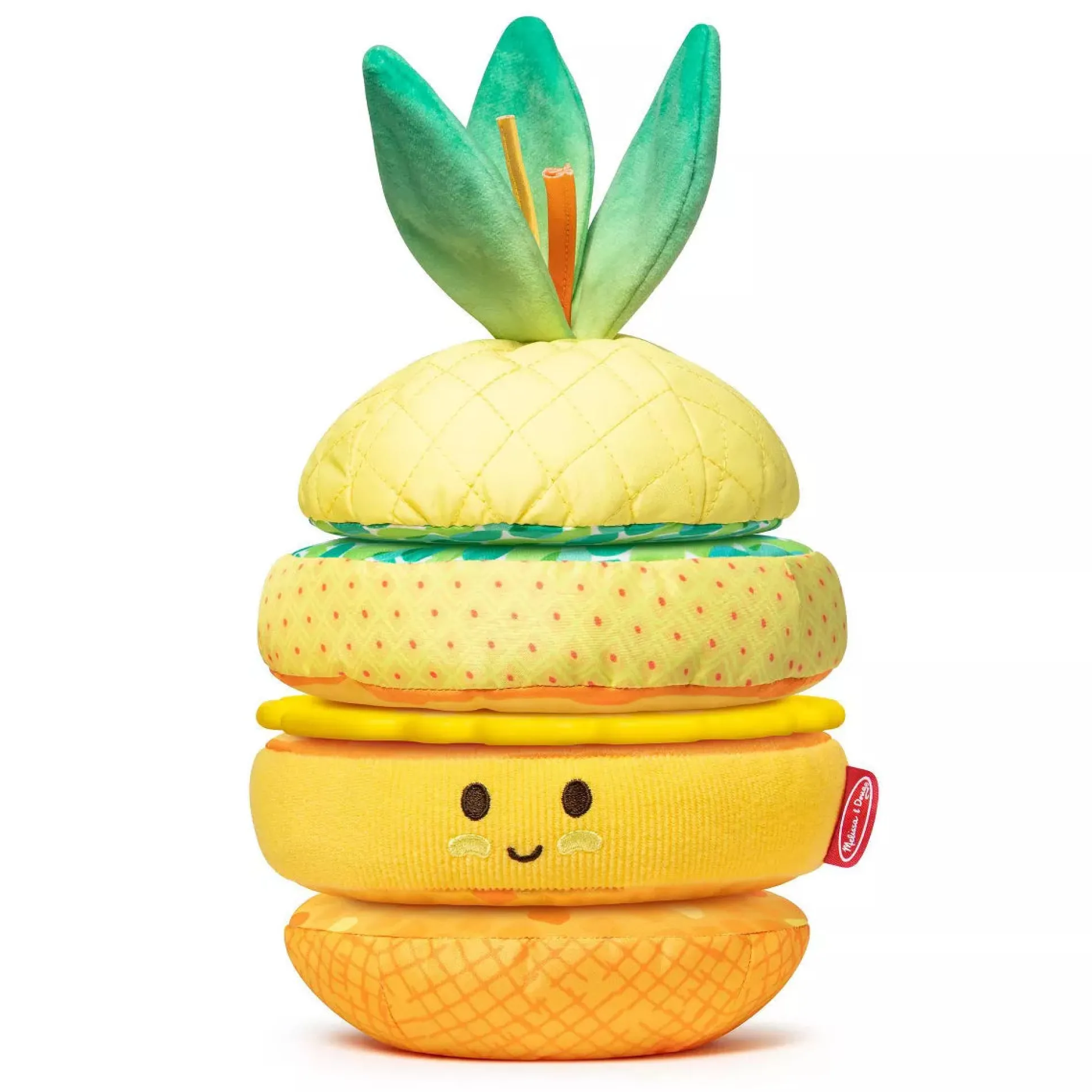 Melissa & Doug Pineapple Soft Stacker Infant Toy
