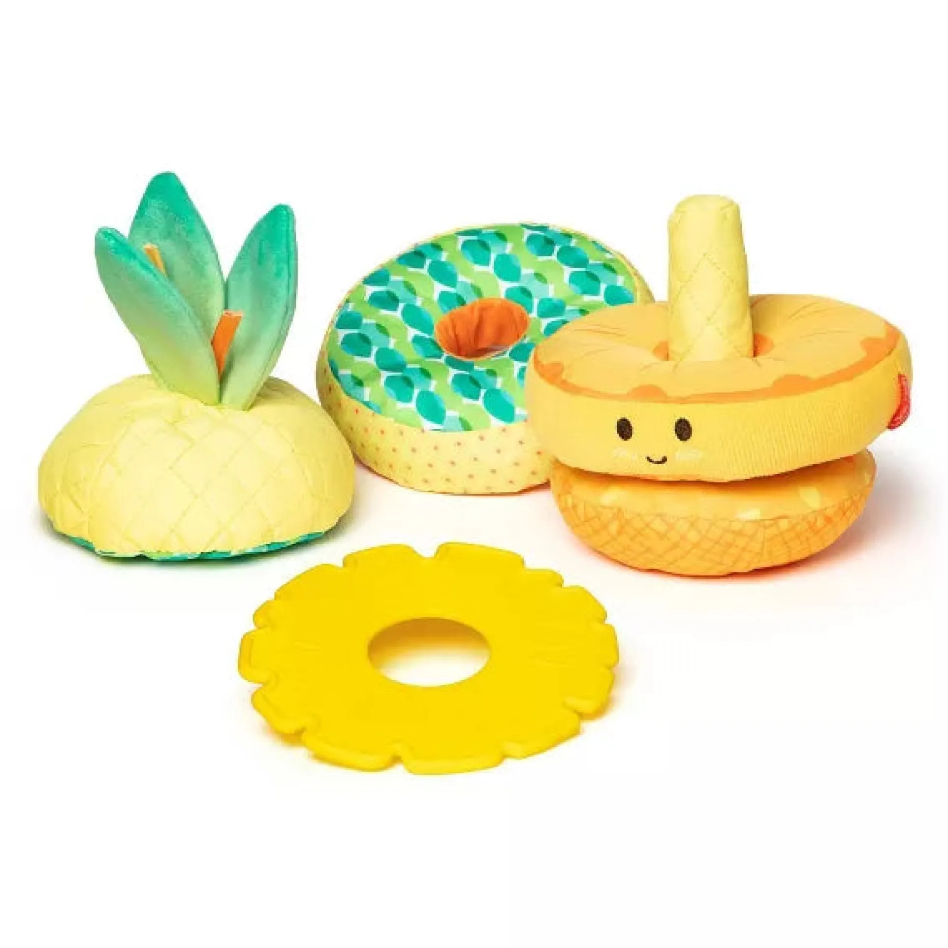 Melissa & Doug Pineapple Soft Stacker Infant Toy