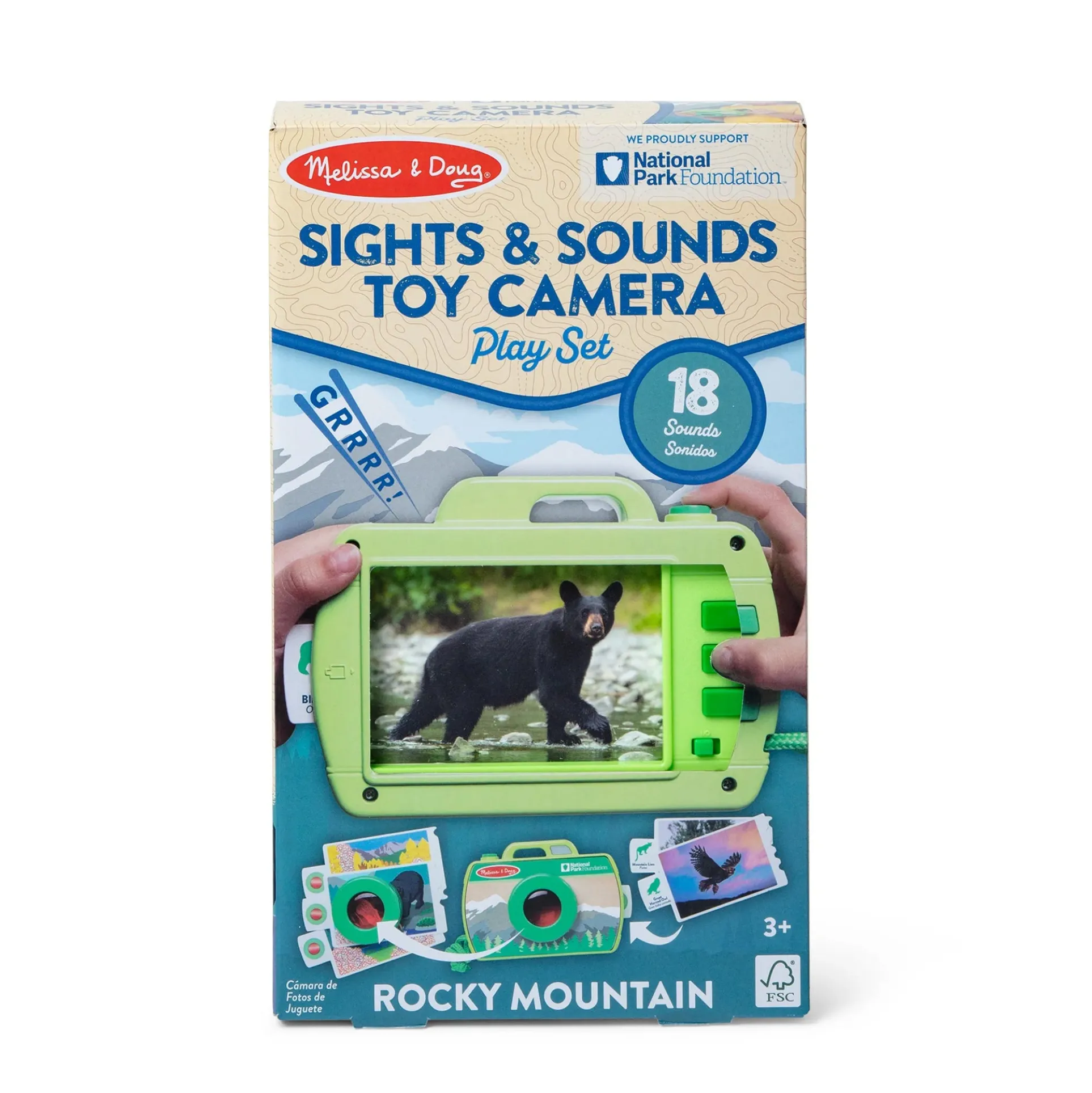 Melissa & Doug Rocky Mountain Toy Camera - National Park Adventure