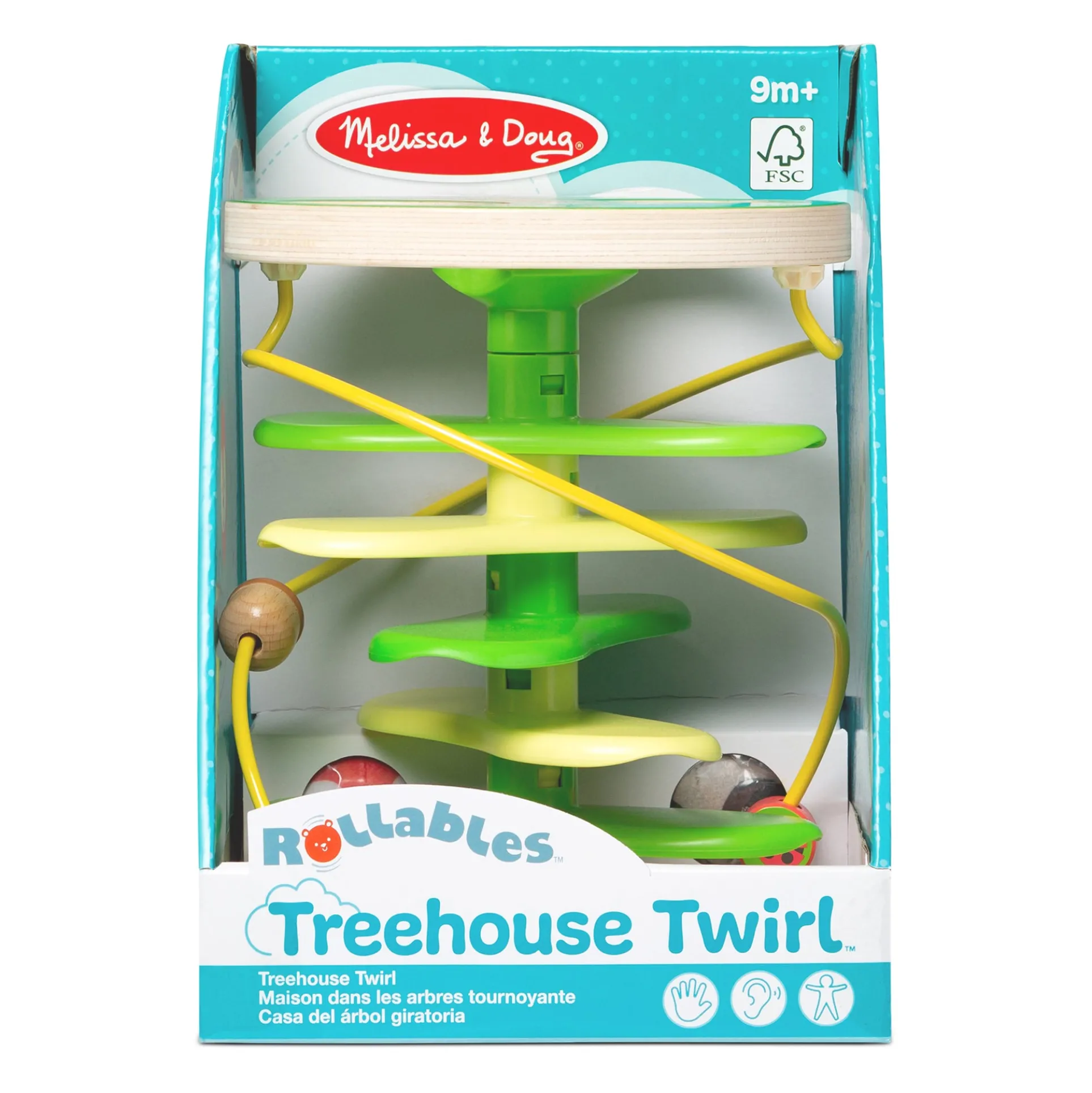 Melissa & Doug Rollables Tumble Tree ‚Äì Interactive Forest Adventure Playset