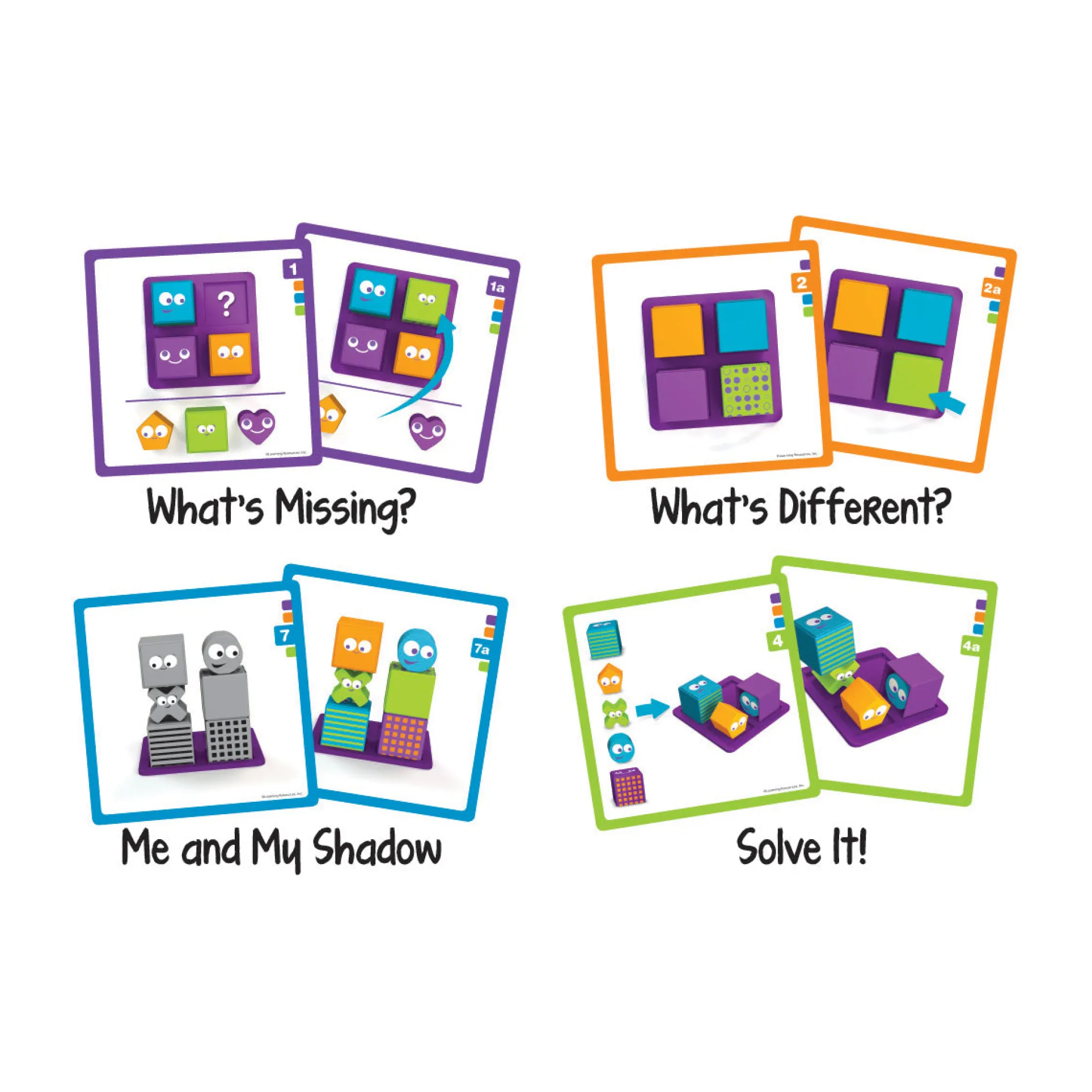 Mental Blox Jr. - Early Logic 3D Puzzle and Building Game