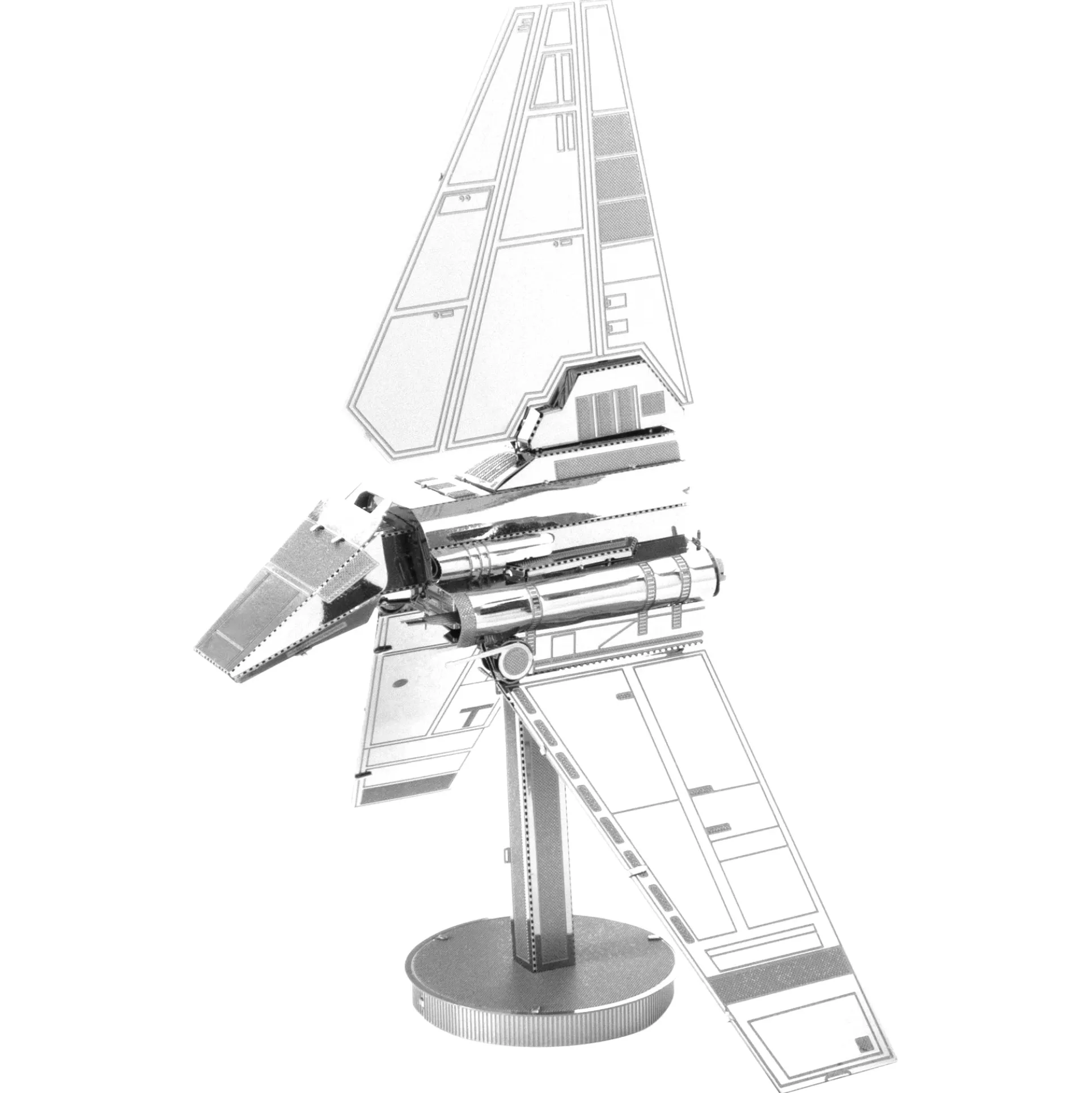 Metal Earth Star Wars Imperial Shuttle 3D Metal Model Kit