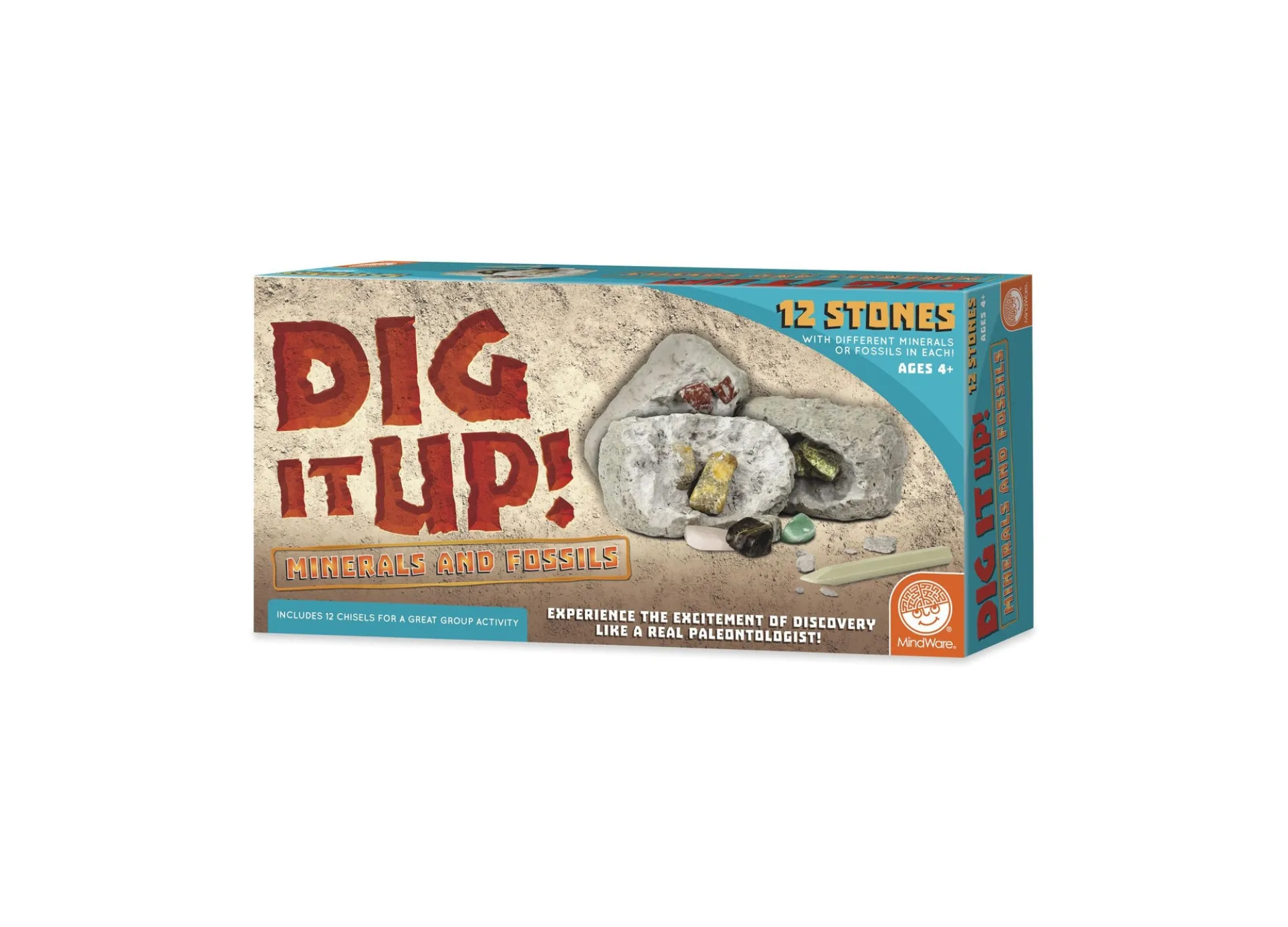 MindWare Dig It Up! Minerals and Fossils Excavation Kit