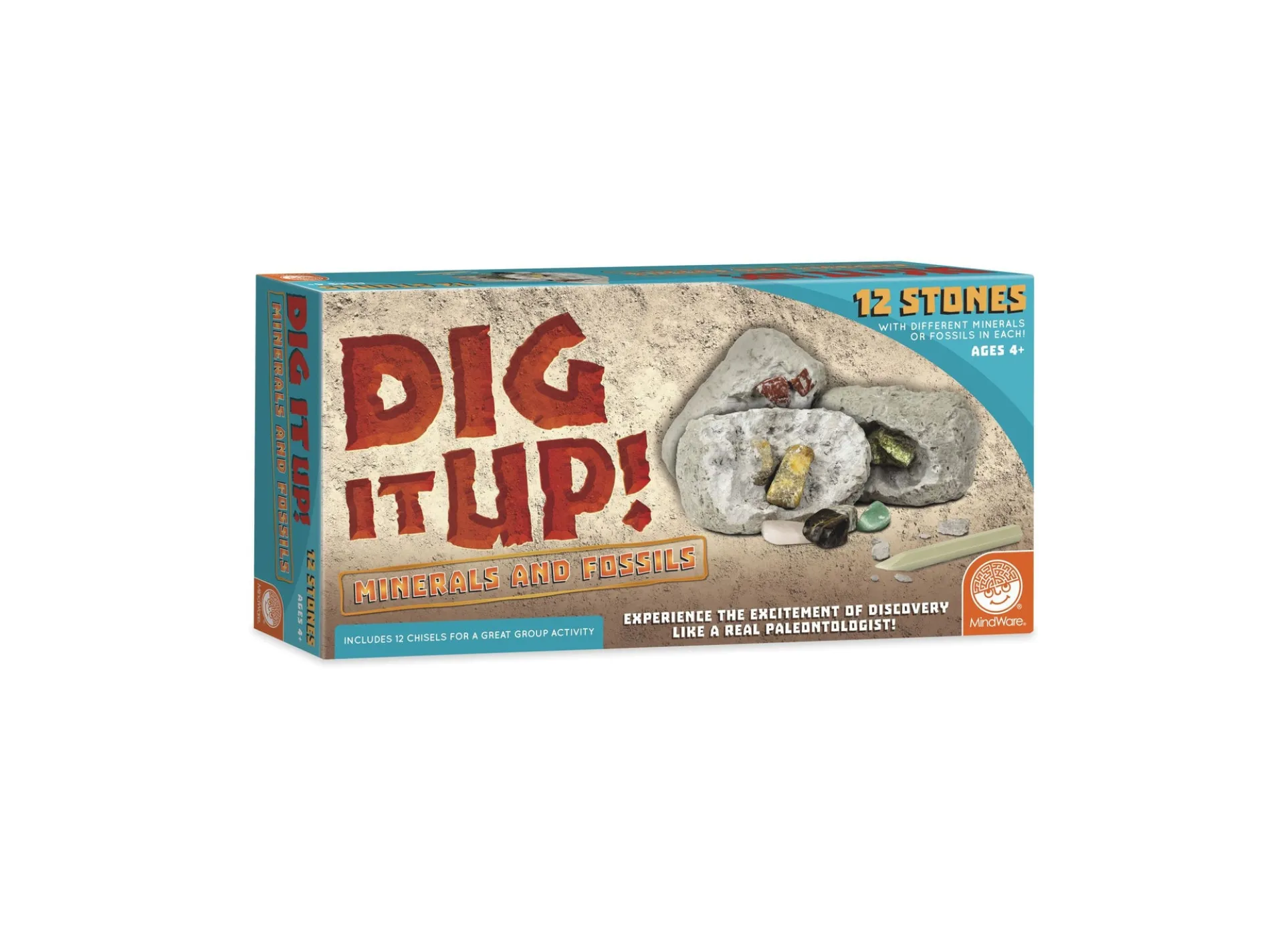 MindWare Dig It Up! Minerals and Fossils Excavation Kit